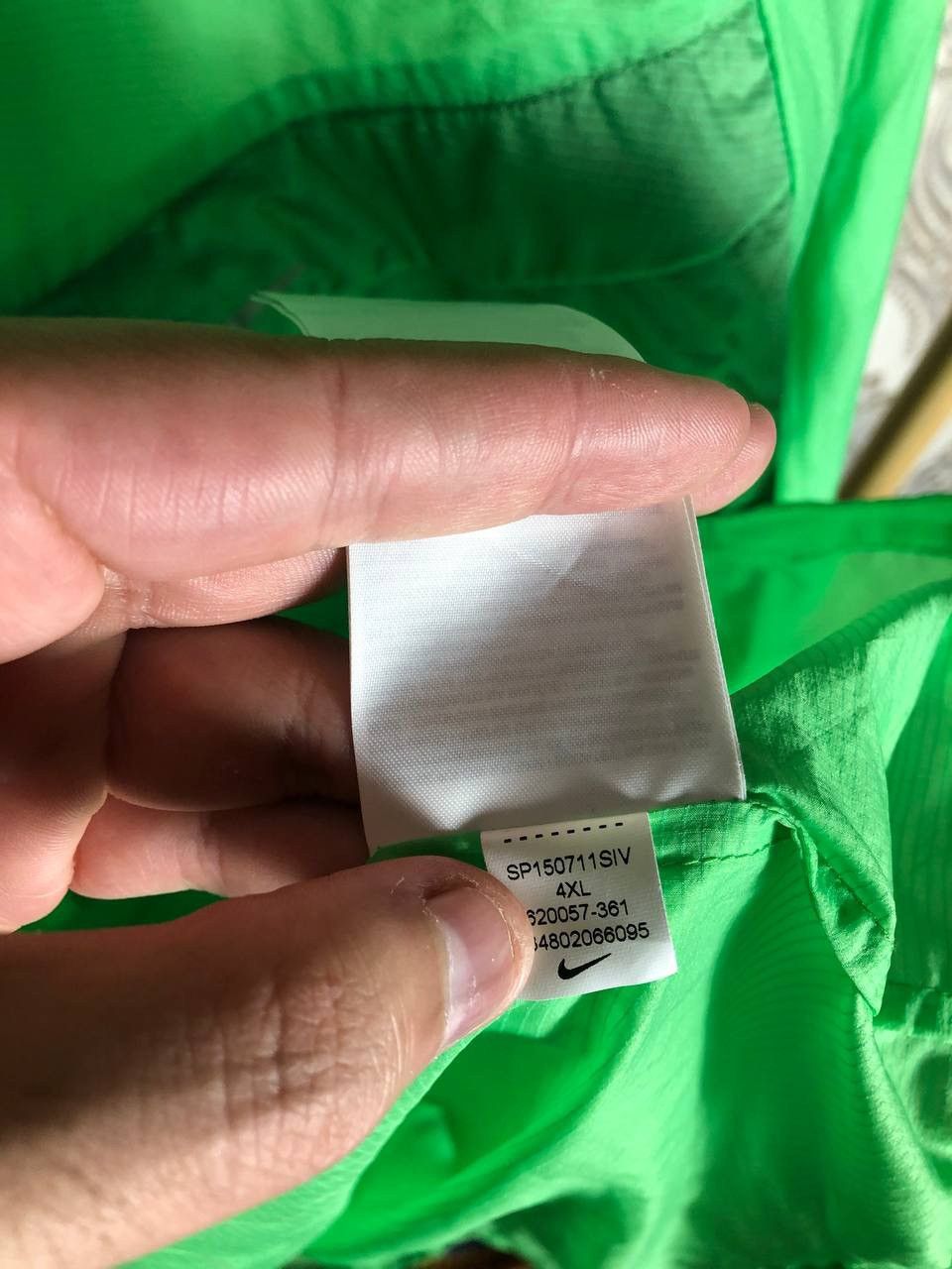 Nike VINTAGE NIKE RUNNING NYLON LIGHT JACKET DRILL RETRO Y2K 90s Size US XXL / EU 58 / 5 - 4 Thumbnail
