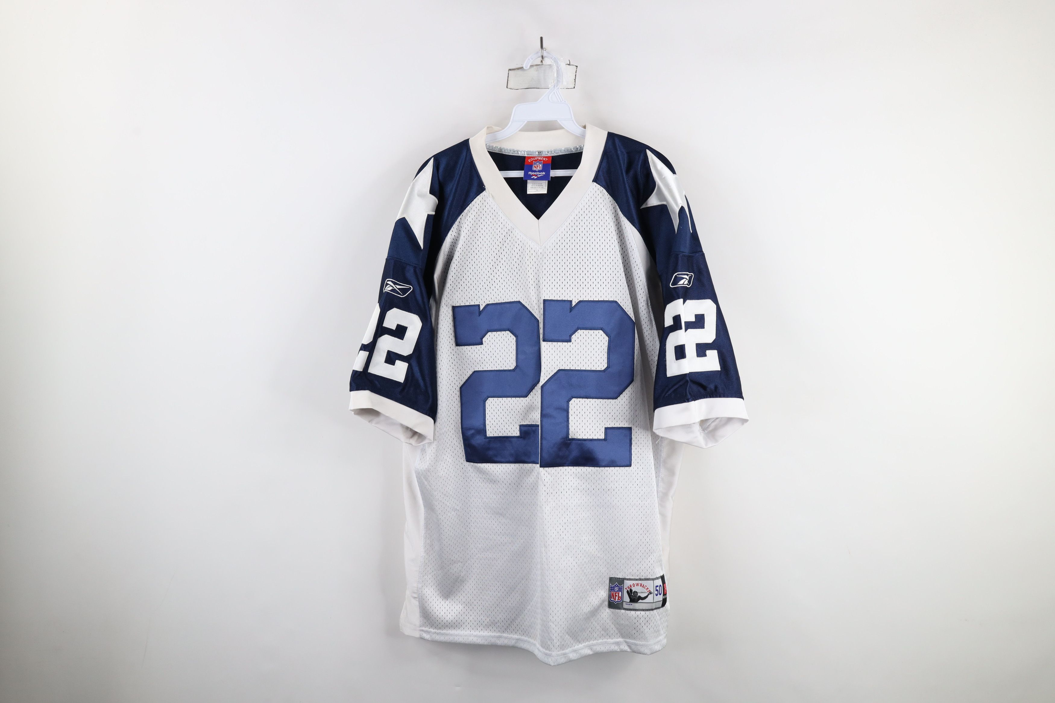 Reebok × Vintage Vintage Reebok Throwbacks Dallas Cowboys Football Jersey #22 Size US XXL / EU 58 / 5 - 1 Thumbnail