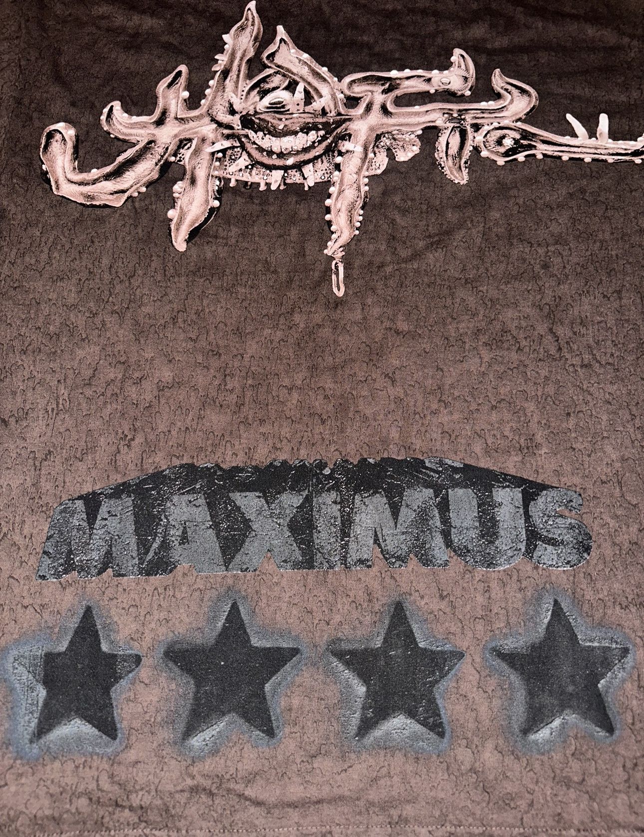 Travis Scott Travis Scott UTOPIA Circus Maximus Tour Brown Dye Longsleeve Size US XL / EU 56 / 4 - 6 Thumbnail