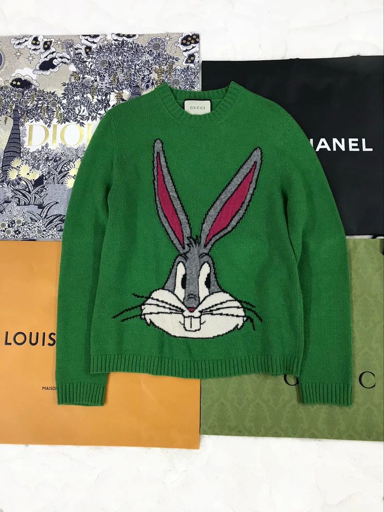 Gucci Gucci Rabbit Brother Woollen Sweater Size US M / EU 48-50 / 2 - 1 Thumbnail