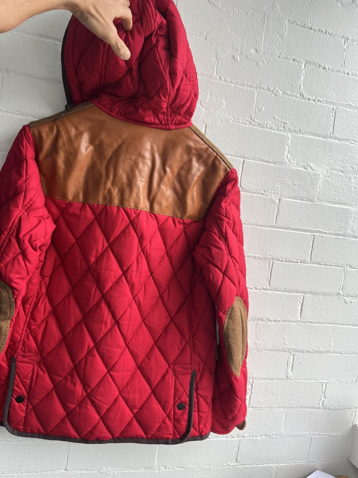 Duvetica × Junya Watanabe Junya watanane quilted warm hooded jacket Size US L / EU 52-54 / 3 - 5 Thumbnail