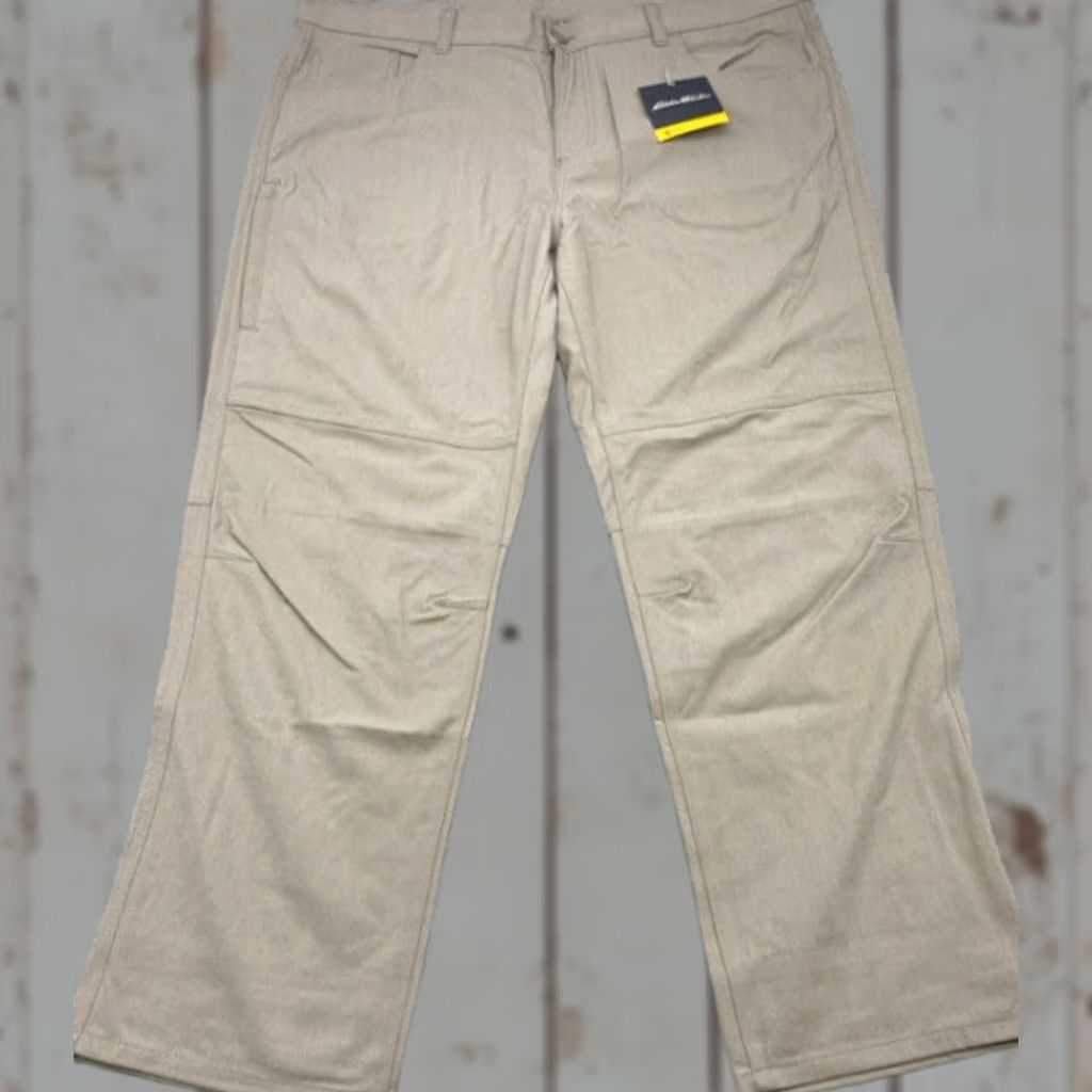 Eddie Bauer Eddie Bauer Men’s Beige Tahoma Rugged Cold Weather Cargo Work Pants 40 x 30 Size US 40 / EU 56 - 1 Thumbnail