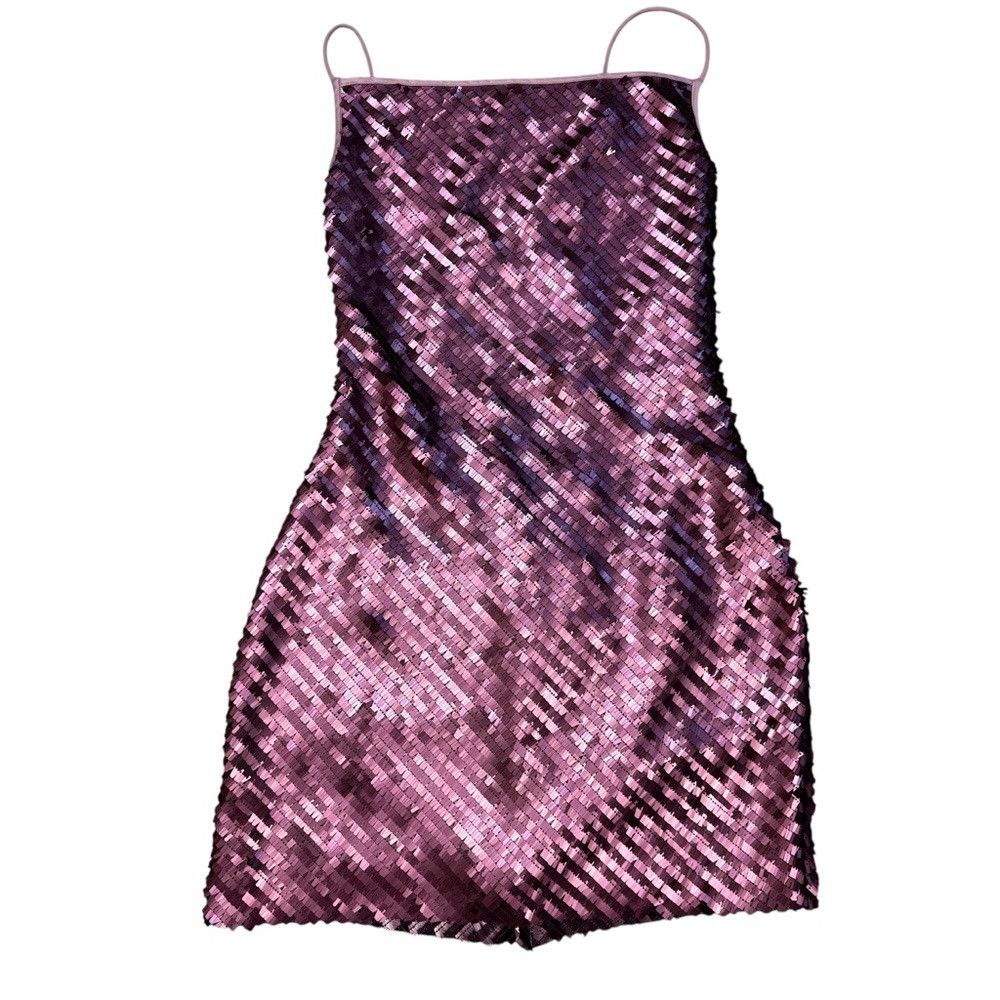 Other NWT New $289 SUBOO Zoe Cowl Neck Mini Magenta Dress Size XS Size XS / US 0-2 / IT 36-38 - 5 Thumbnail