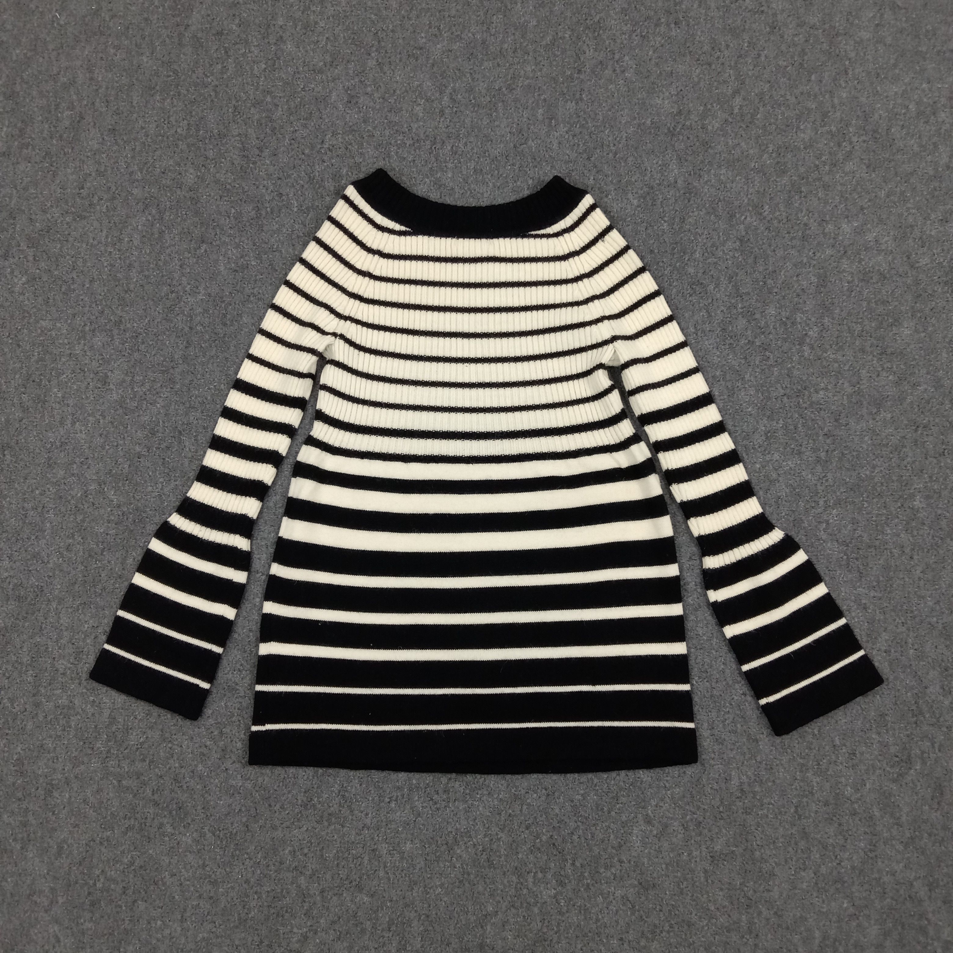 Burberry × Vintage Burberry London Striped Blouse Tshirt Size XXS / US 00 / IT 34 - 4 Thumbnail