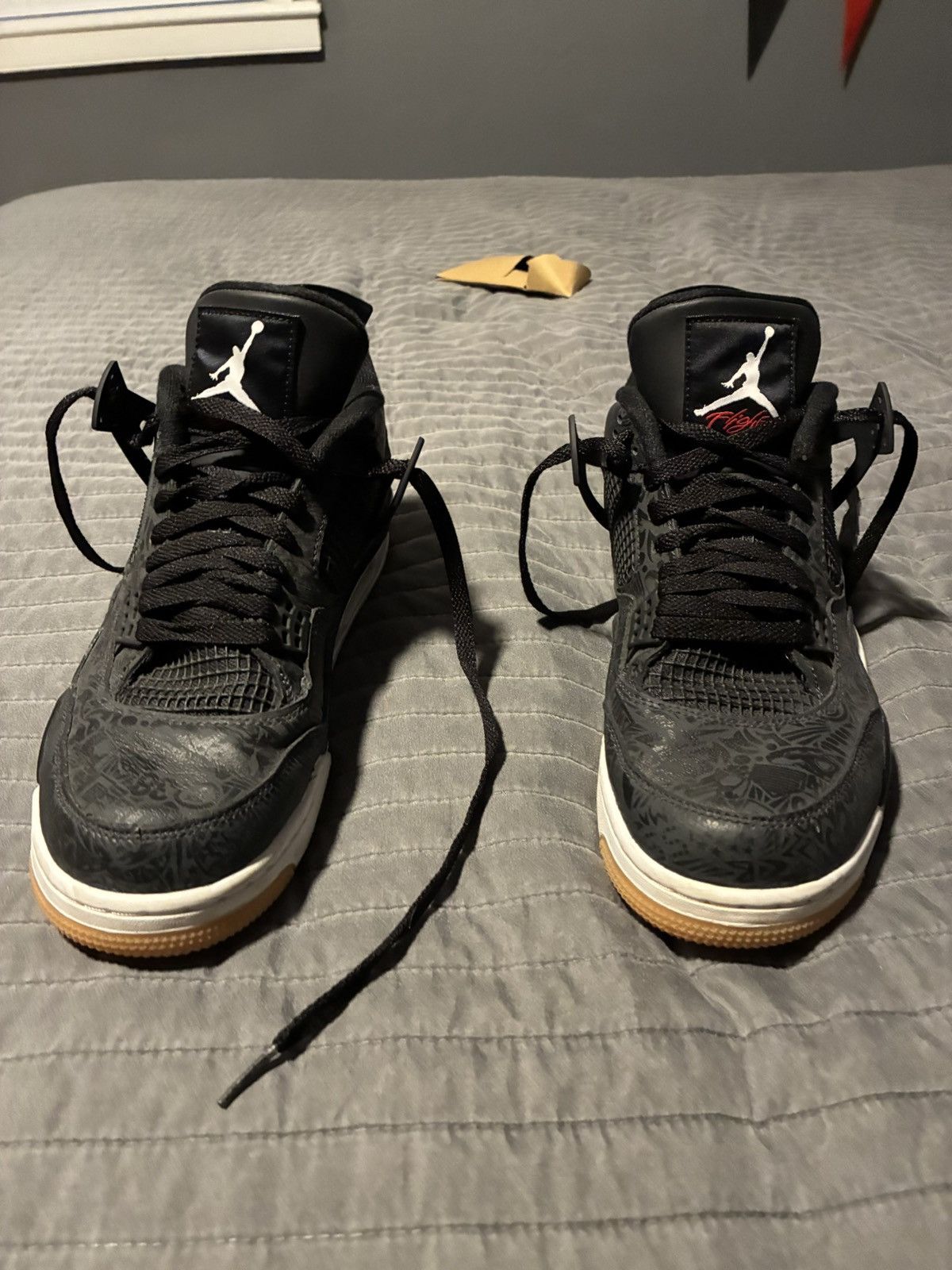 Jordan Brand Jordan 4 Retro Laser "Black Gum" Size US 11 / EU 44 - 1 Thumbnail