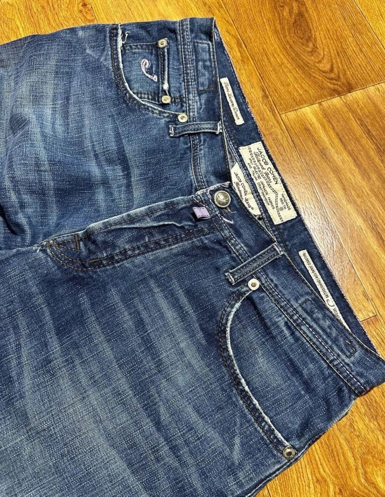 Jacob Cohen Jacob Cohen Designer Jeans Tailored Handmade Made in Italy Size US 37 - 4 Thumbnail