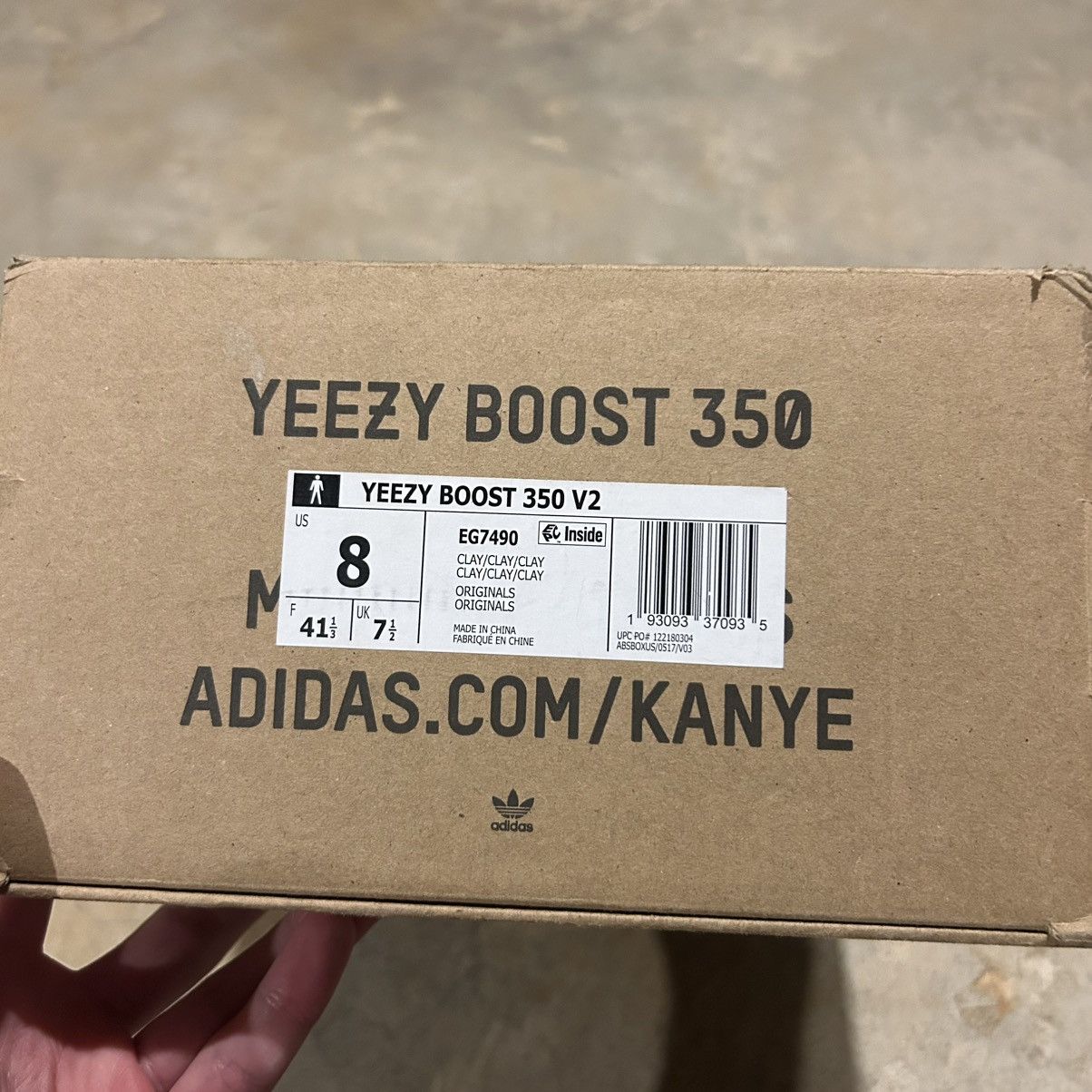 Adidas × Kanye West × Yeezy Adidas Yeezy Boost 350 V2 Clay 2019 US 8 Size US 8 / EU 41 - 13 Thumbnail