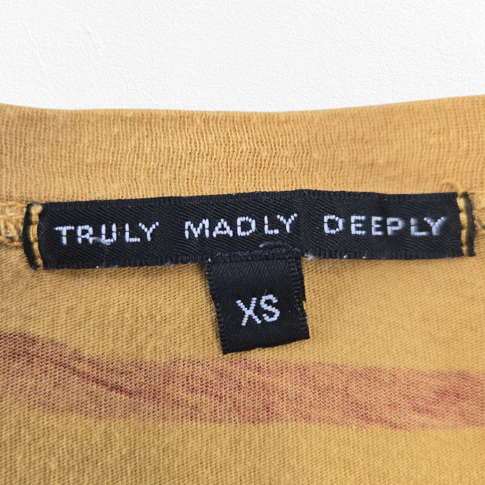 Other Truly Madly Deeply Oversized Graphic Long Sleeve XS Size XS / US 0-2 / IT 36-38 - 4 Thumbnail