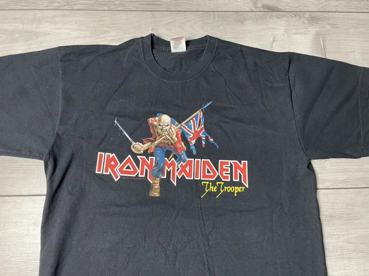 Band Tees Iron Maiden T-shirt rock vintage band tee size Medium Size US M / EU 48-50 / 2 - 3 Thumbnail
