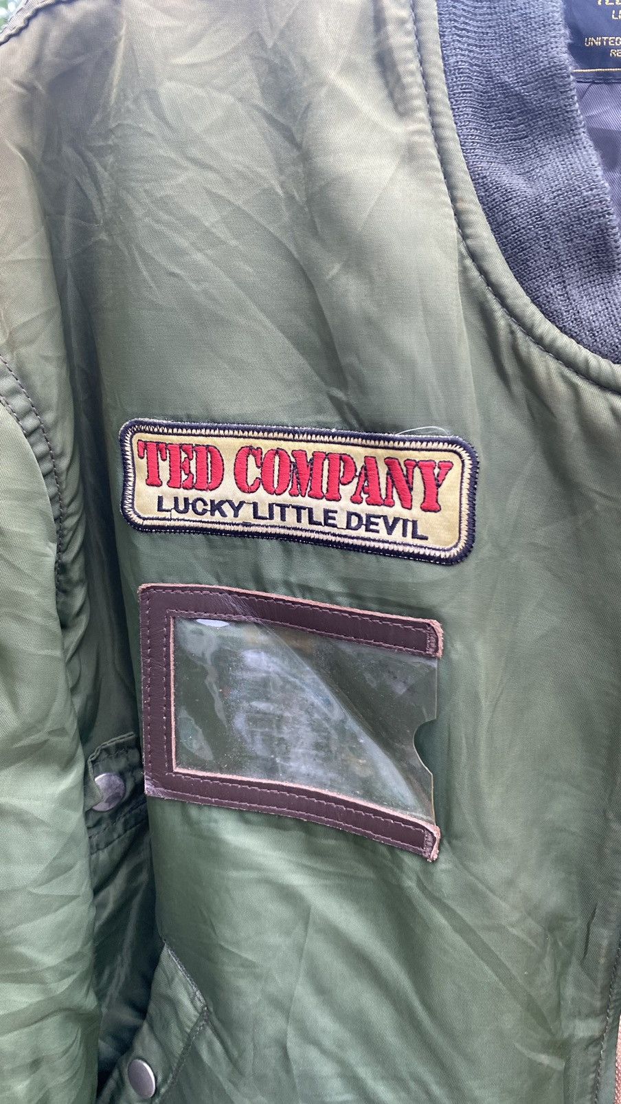 Tedman Vintage Teddy’s Airman Bomber Flight Ma-1 Jacket Size US L / EU 52-54 / 3 - 3 Thumbnail