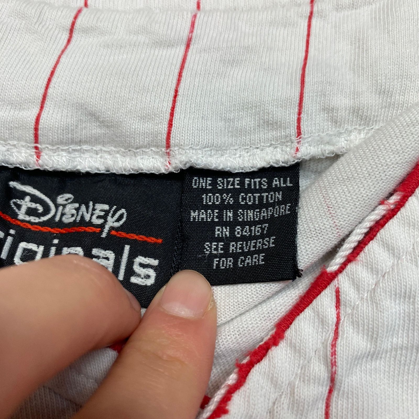 Disney × Vintage Rare VTG Disney Dream Team Baseball Jersey Sleep Shirt O/S Size US XL / EU 56 / 4 - 8 Thumbnail