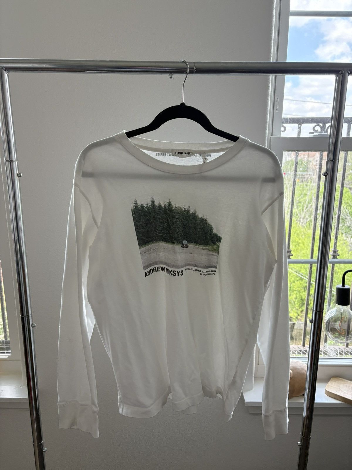Helmut Lang Artist Series Andrew Miksys Lithuania Car Forest Size US L / EU 52-54 / 3 - 2 Thumbnail