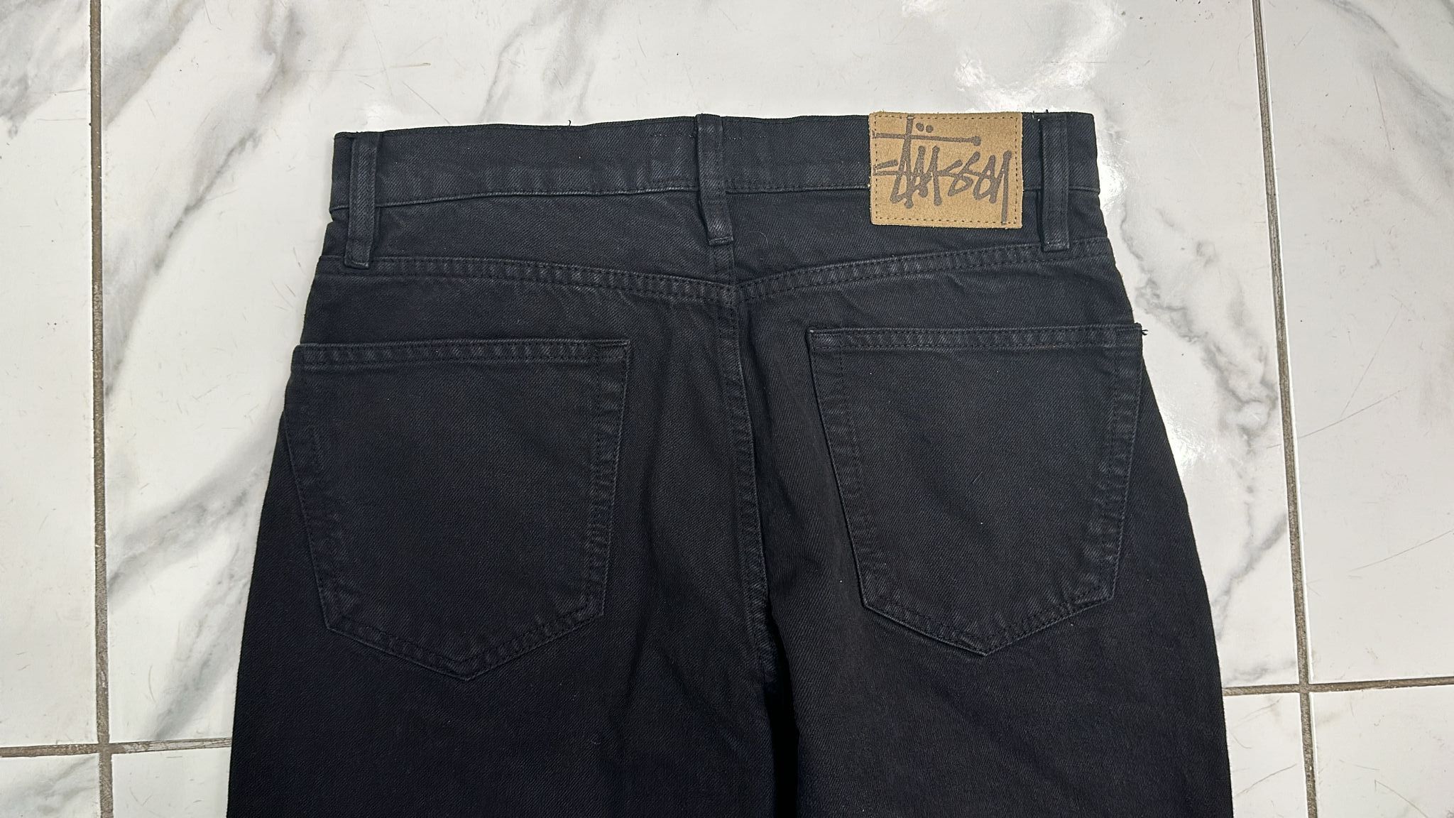 Stussy × Vintage Stüssy Classic Jean Black Size 30 Size US 30 / EU 46 - 6 Thumbnail
