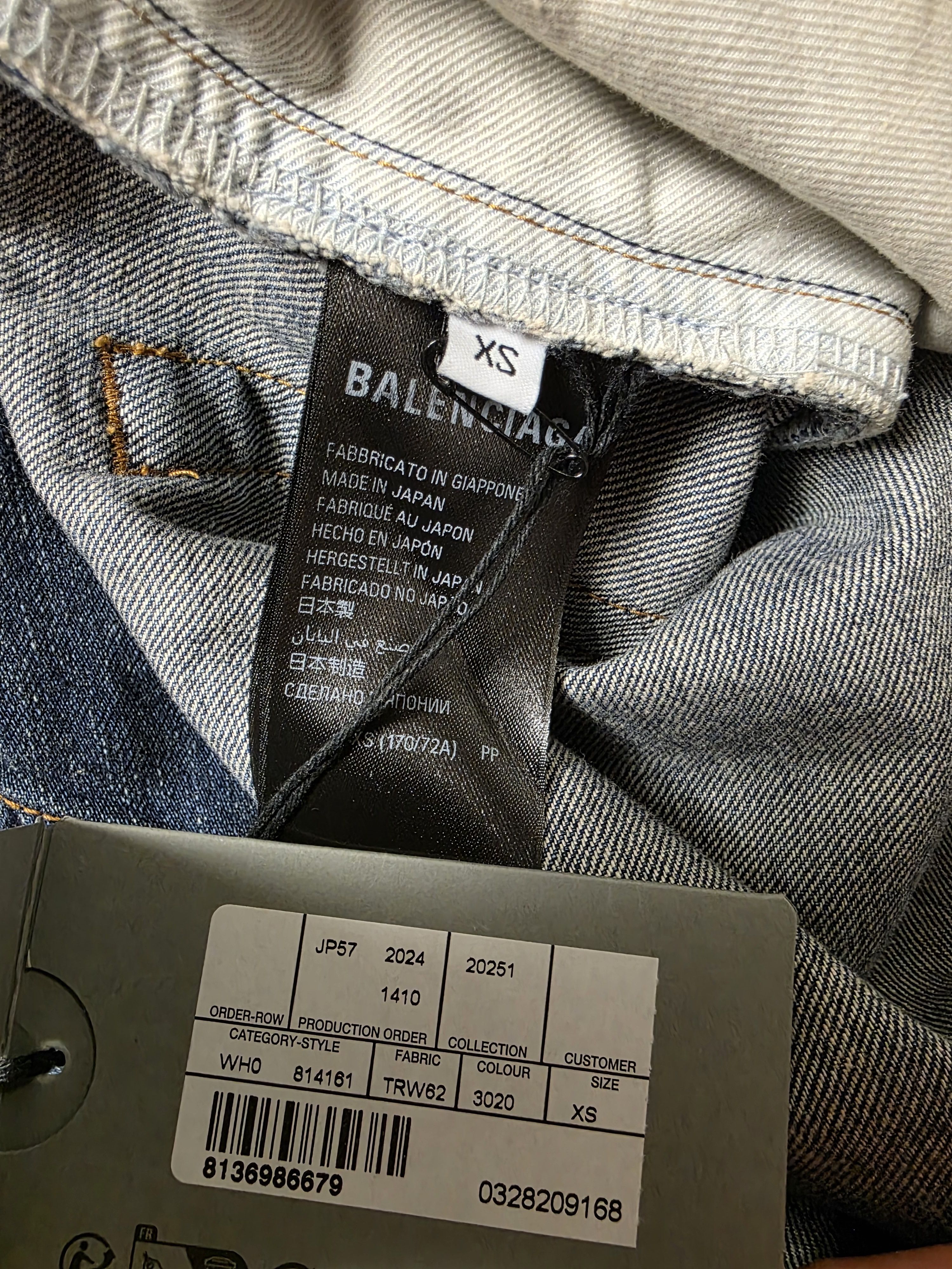 Balenciaga [Rare] Balenciaga Double Knee Denim Pants XS Size US 32 / EU 48 - 4 Thumbnail