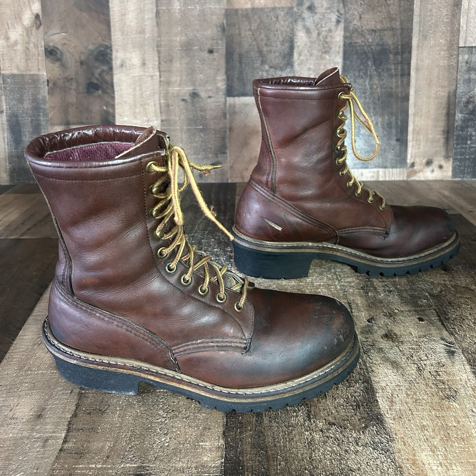 Red Wing Red Wing 4418 Steel Toe Insulated Work Boots Mens 8.5 D Size US 8.5 / EU 41-42 - 12 Thumbnail