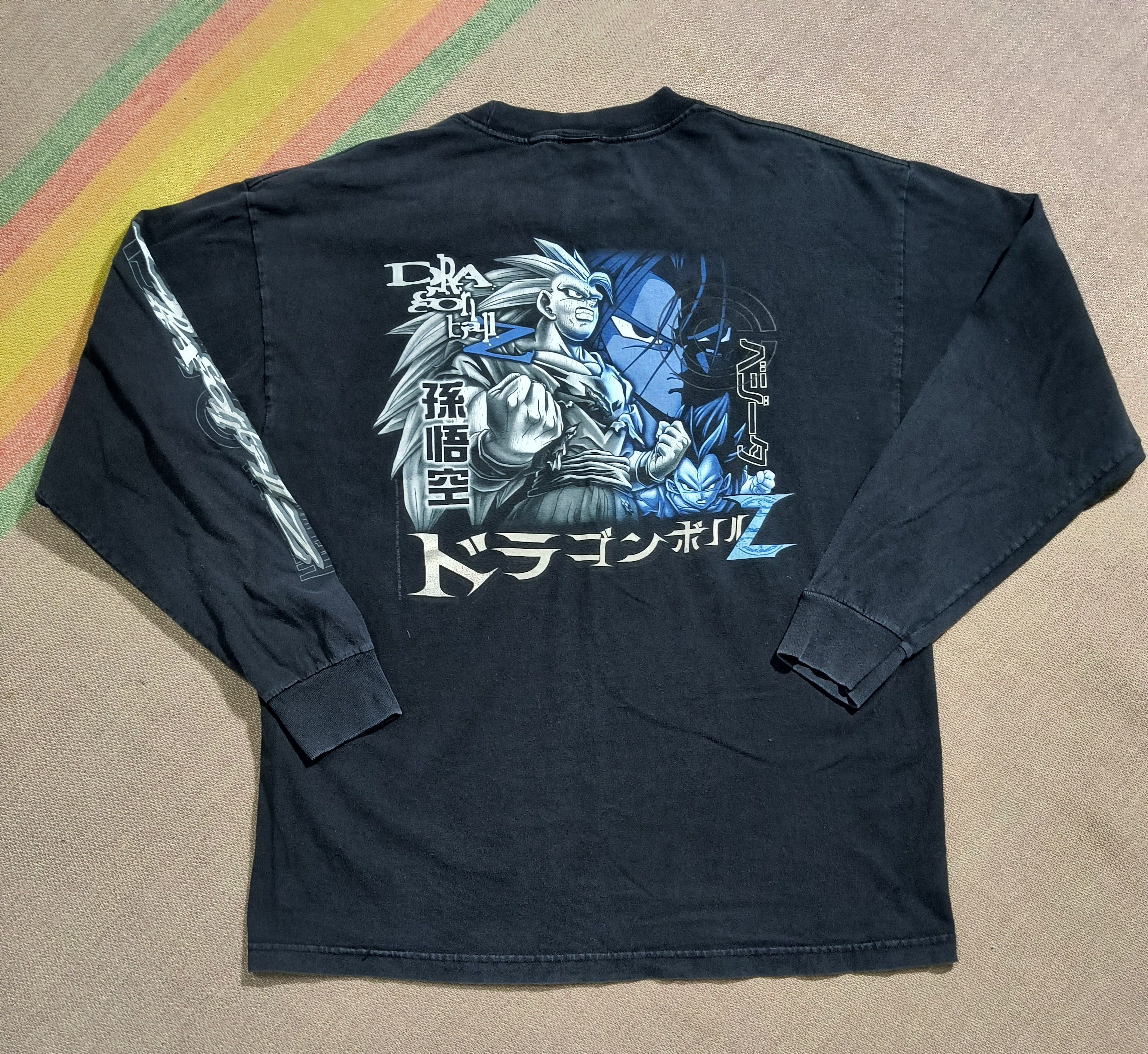 Vintage Vintage Y2K Dragonball Z Vegeta Trunks Goku SSJ 3 2001 tee Size US XL / EU 56 / 4 - 2 Thumbnail