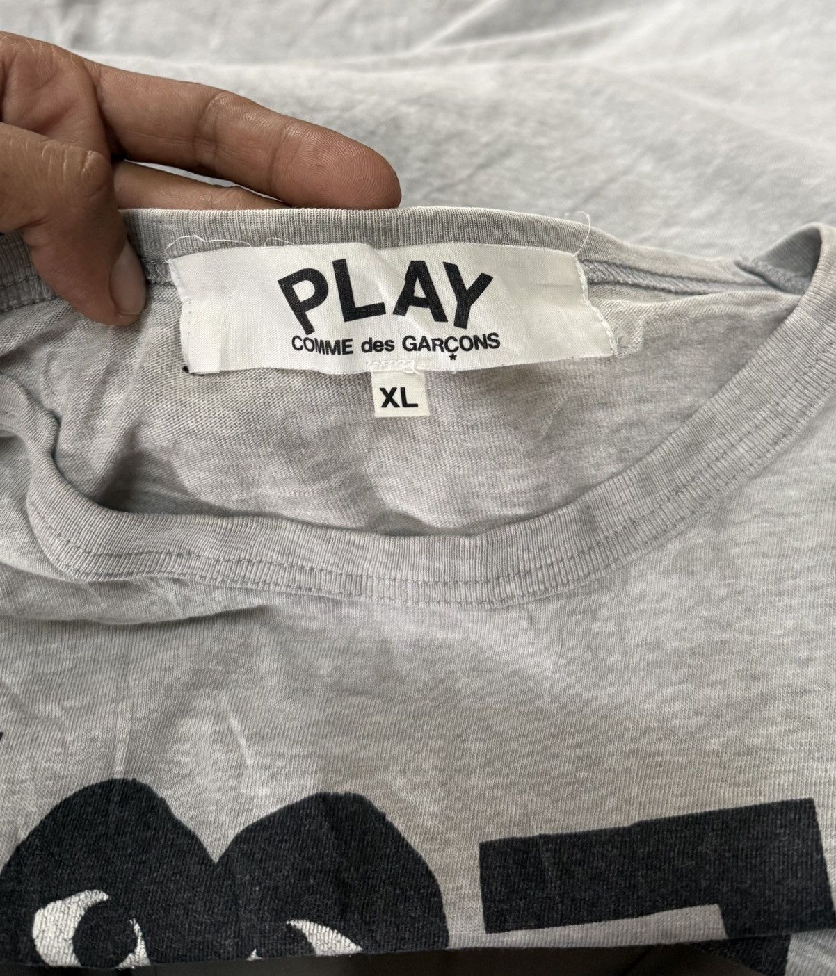 Comme des Garcons PLAY Comme des Garcons PLAY Grey Size US XL / EU 56 / 4 - 6 Thumbnail