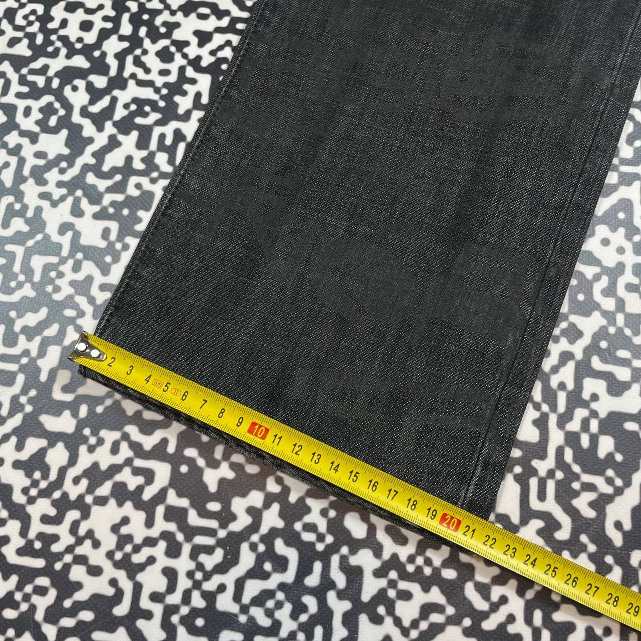 Energie Vintage Y2K Energie Miss Sixty Monogram Avant Garde Jeans Size US 34 / EU 50 - 18 Thumbnail