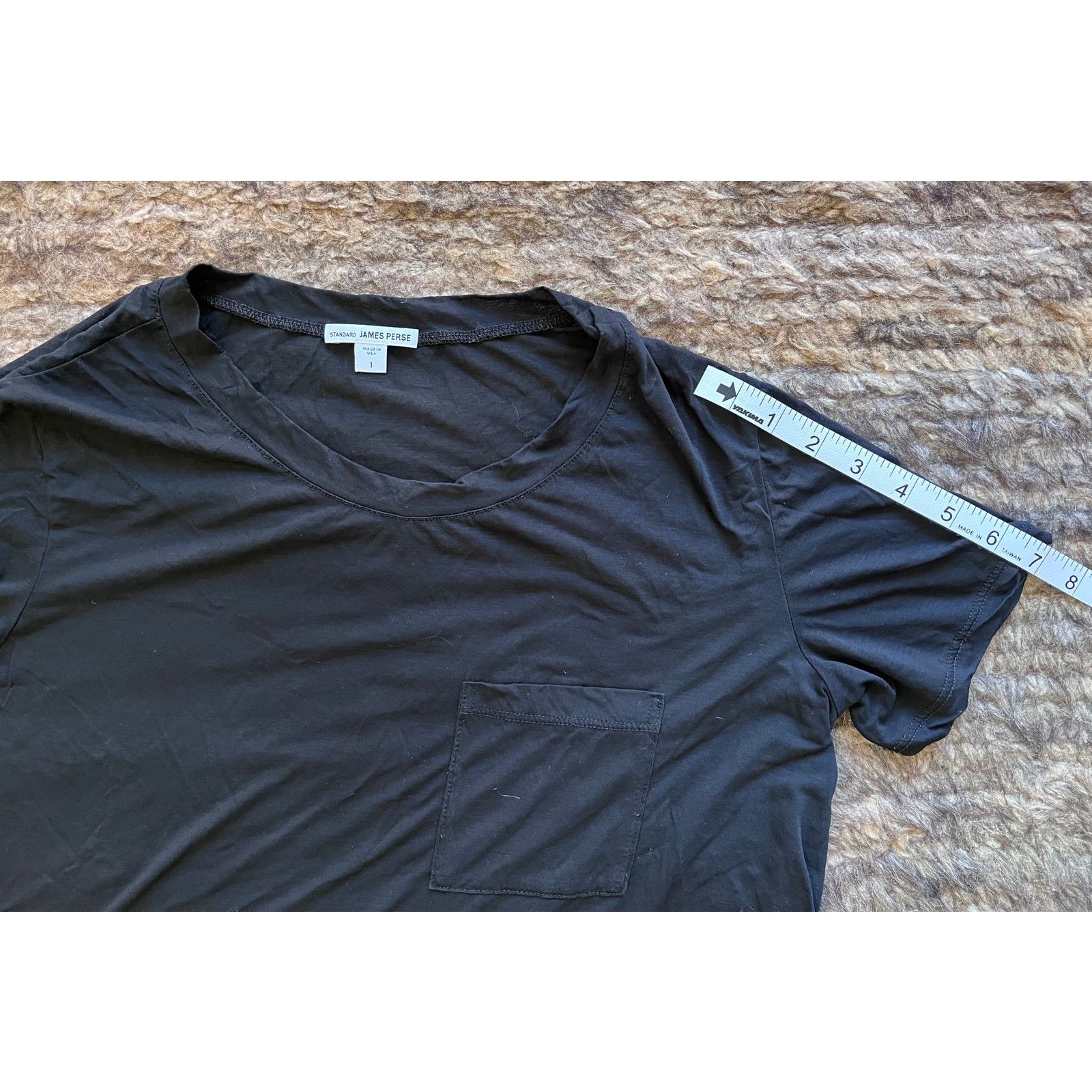 James Perse Women’s James Perse cotton tshirt black small Size S / US 4 / IT 40 - 4 Thumbnail