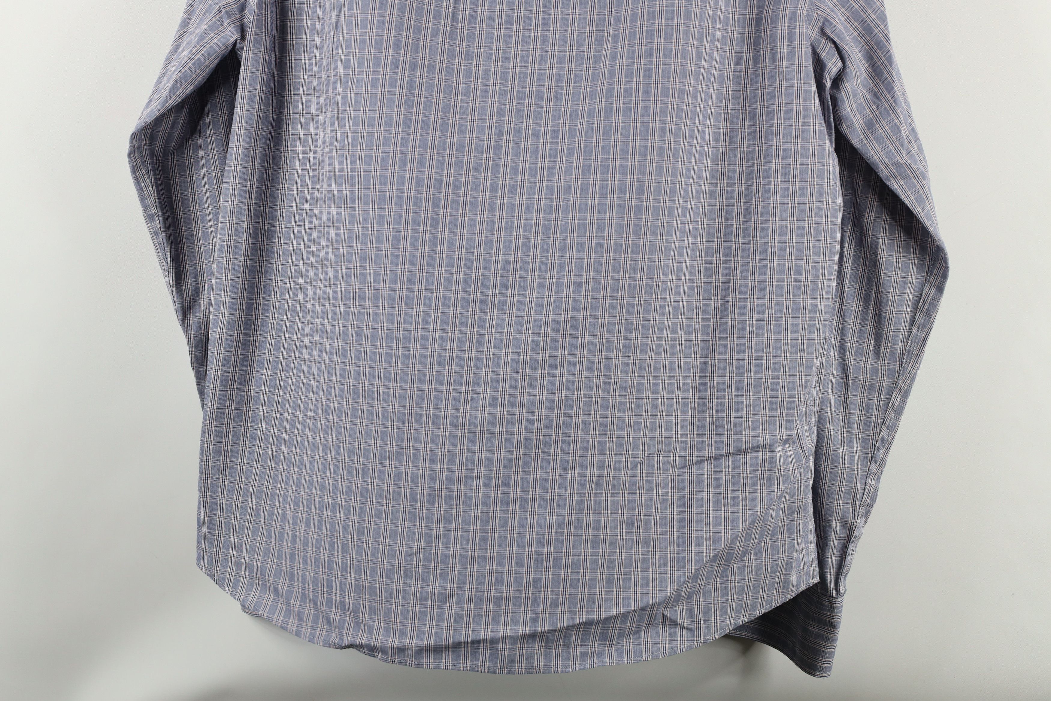 UNTUCKit × Vintage Untuckit Italy Two Ply Cotton Collared Button Shirt Plaid Size US L / EU 52-54 / 3 - 10 Thumbnail