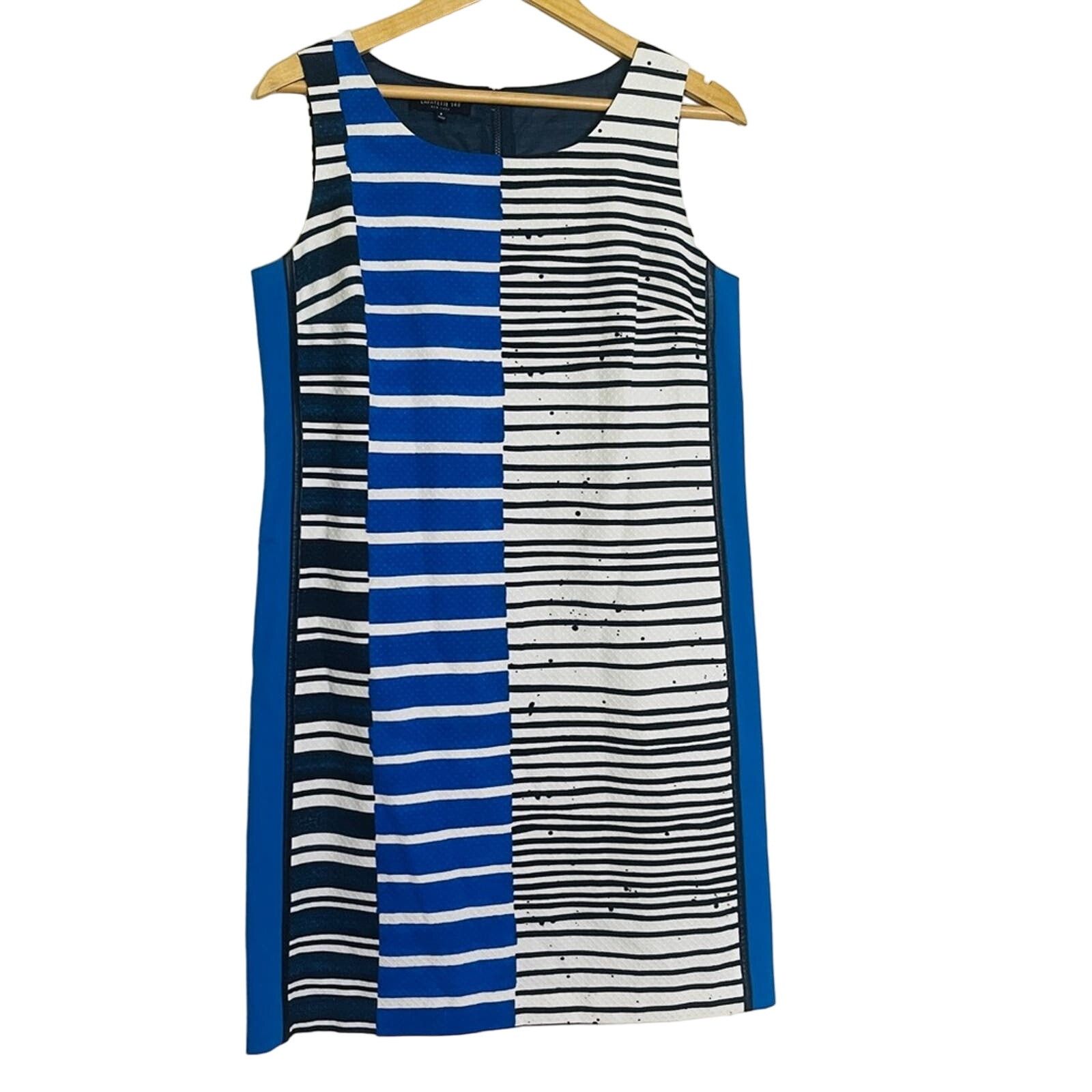 Lafayette 148 Lafayette 148 New York Striped Sleeveless Size M / US 6-8 / IT 42-44 - 3 Thumbnail