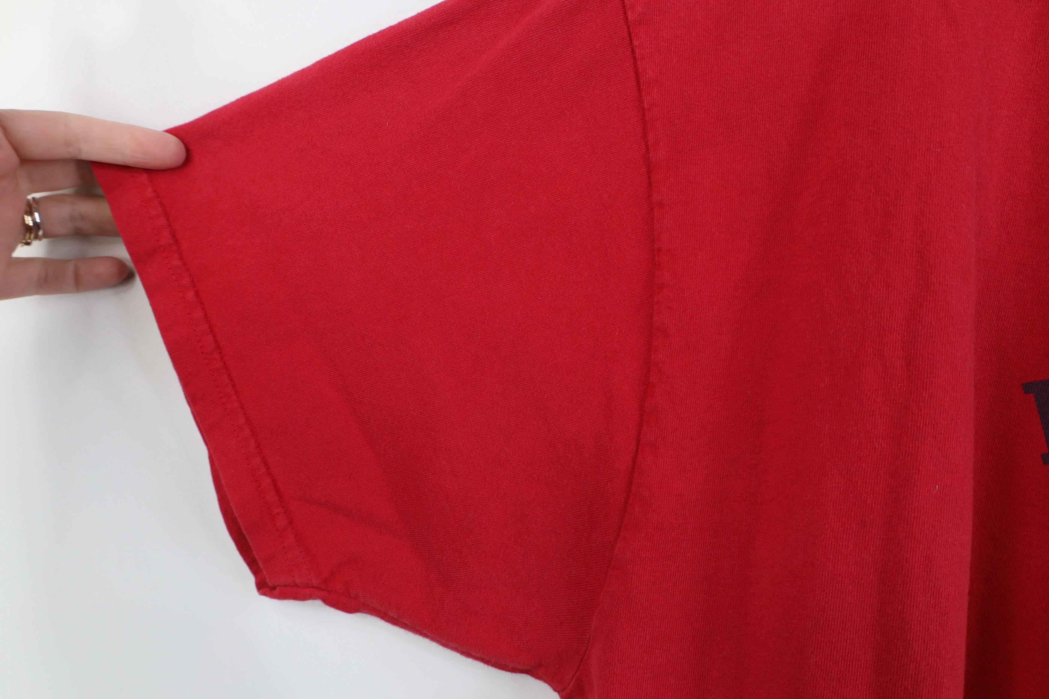 Ralph Lauren Vintage 90s Ralph Lauren Spell Out Flag Short Sleeve T-Shirt Size US L / EU 52-54 / 3 - 8 Thumbnail