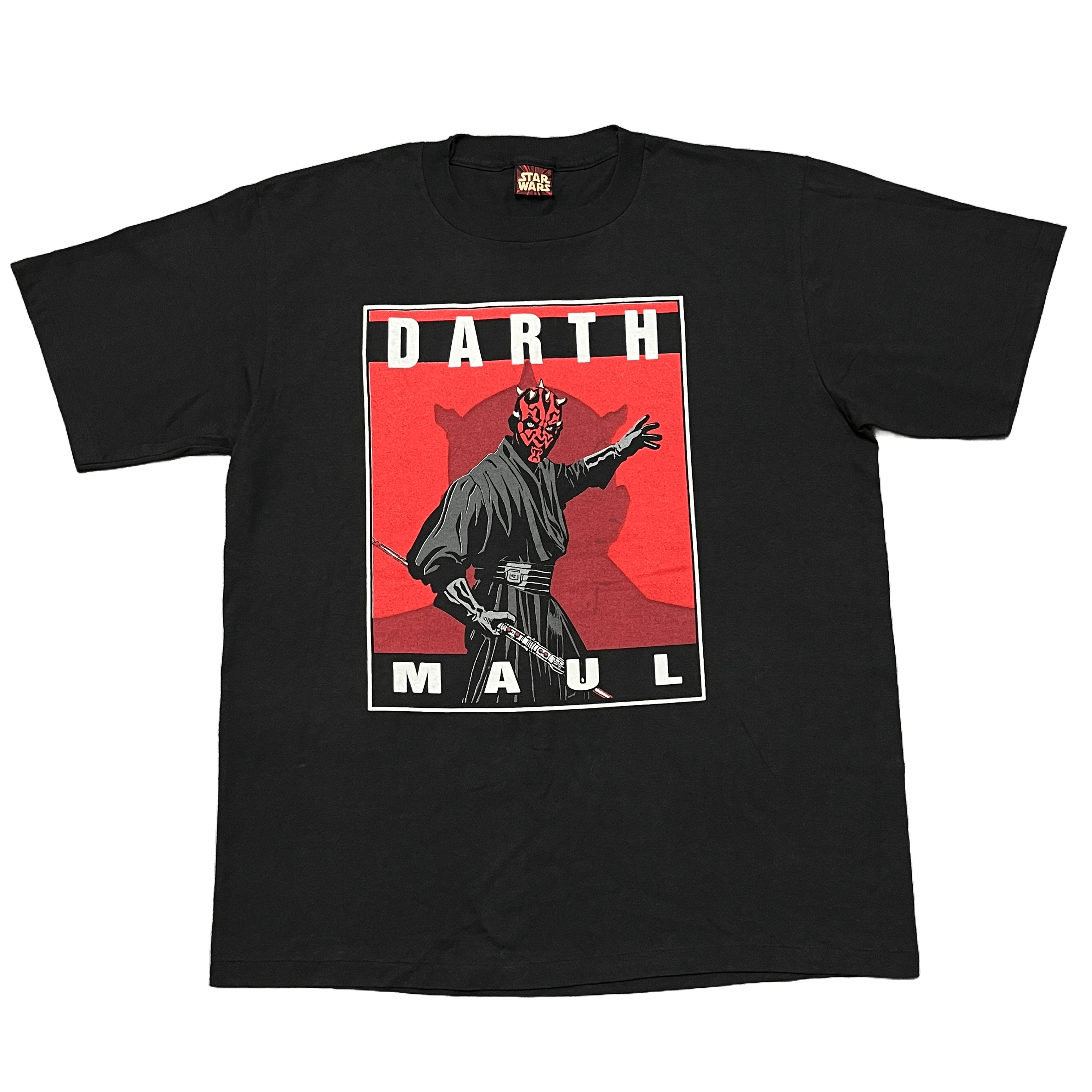 Vintage 1990s Star Wars Darth Maul Phantom Menace store Men's Graphic T Shirt Large