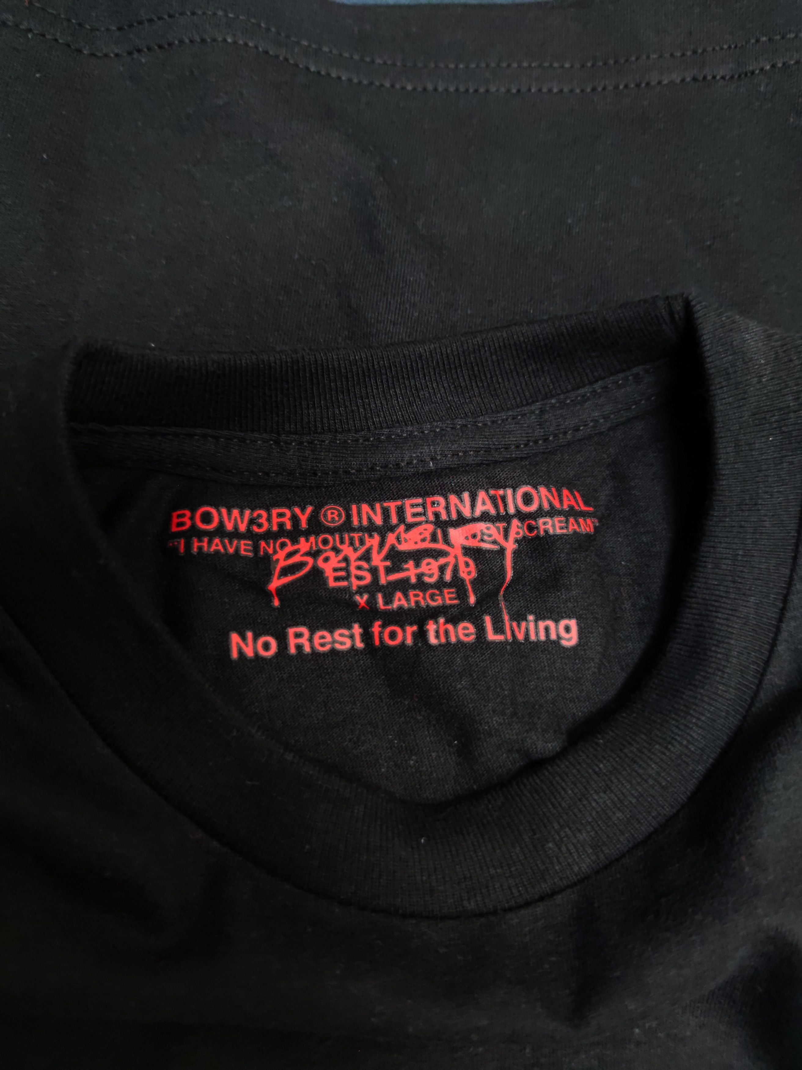 Bow3ry Bow3ry No Rest For The Living T-shirt Size US XL / EU 56 / 4 - 7 Thumbnail