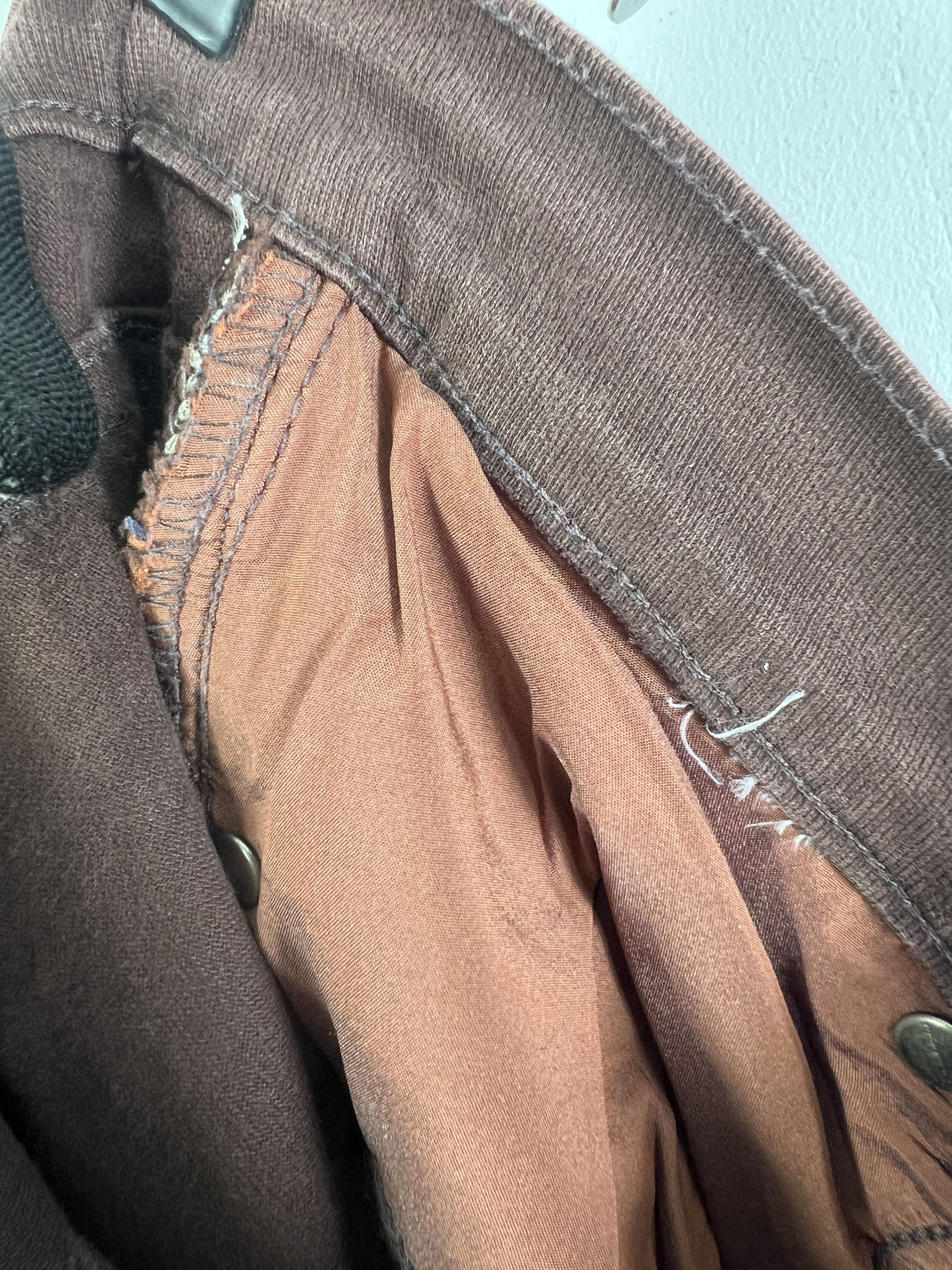 Versace Jeans Couture VERSACE Jeans Couture Brown Denim GTMP221 Size 27" / US 4 / IT 40 - 11 Thumbnail