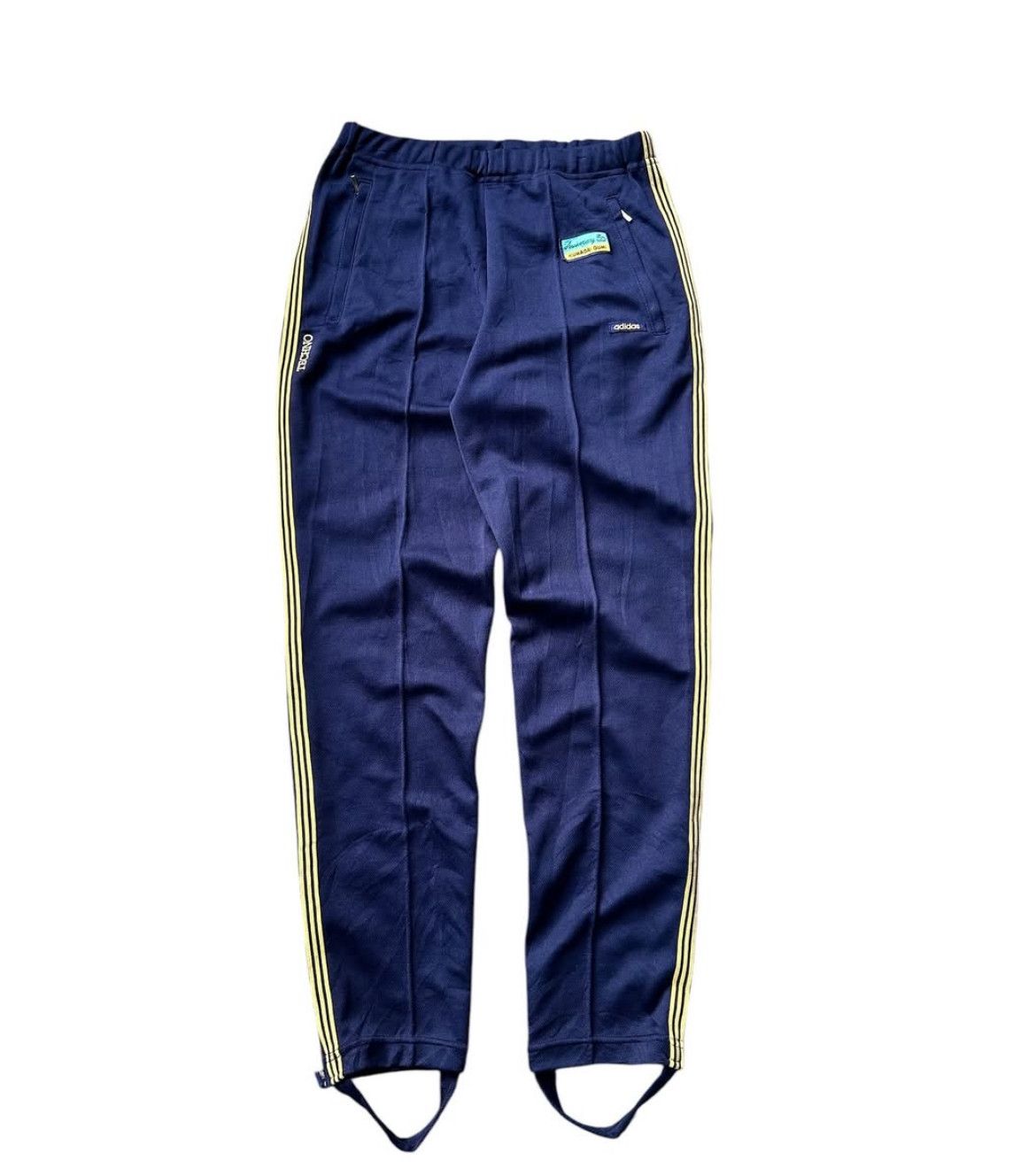 Adidas Vintage 90s Adidas Firebird W.Germany Stripe Taped Pants Size US 32 / EU 48 - 2 Thumbnail
