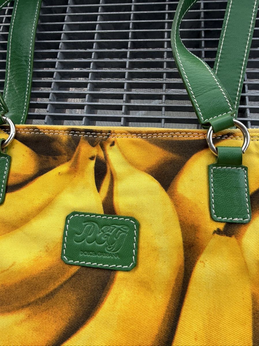 Dolce & Gabbana Archive Dolce & Gabbana Banana Print Handbag Size ONE SIZE - 10 Thumbnail