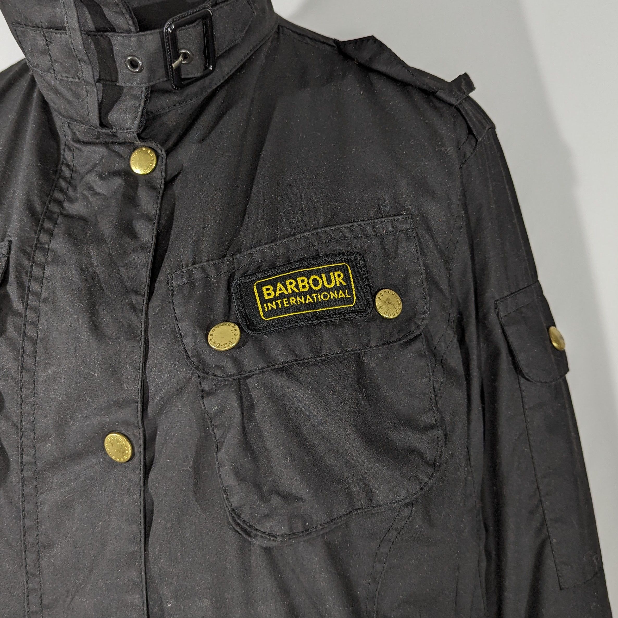 Barbour Barbour L1968 Flyweight International Wax Jacket England Size XL / US 12-14 / IT 48-50 - 24 Thumbnail