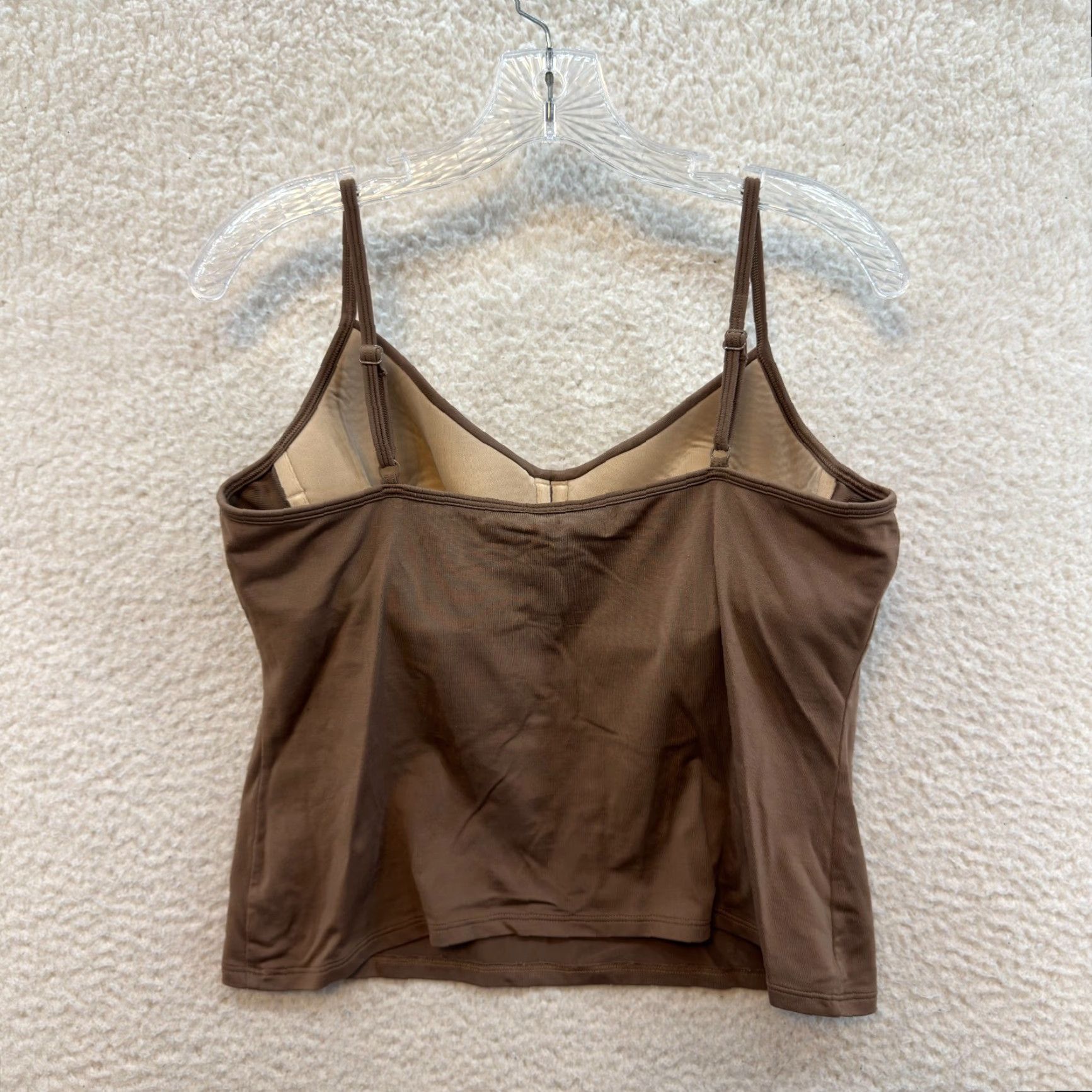 Vintage VINTAGE Y2K Camisole Tank Top Built-In-Bra XL Boho Fairy Grunge Whimsigoth Shirt Womens Size XL / US 12-14 / IT 48-50 - 2 Thumbnail