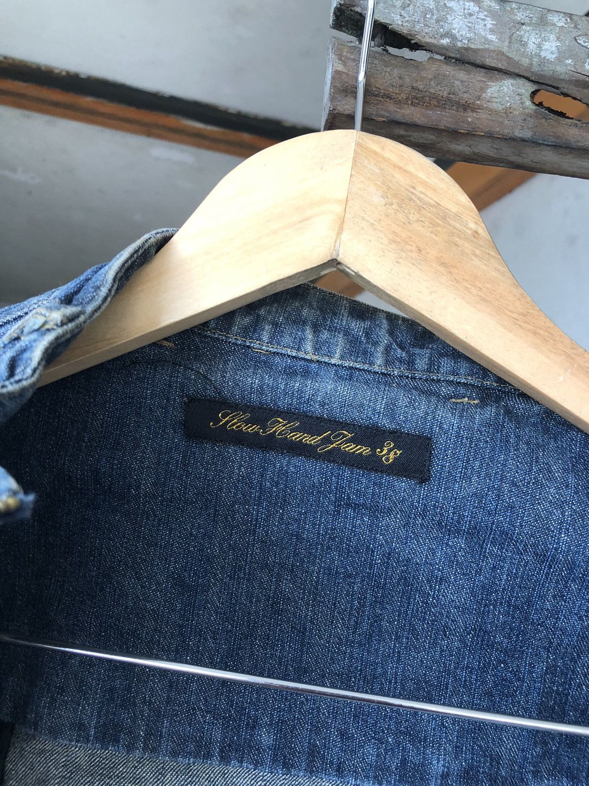 Seditionaries Vintage Slow Hand Jam Denim Jacket Size XS / US 0-2 / IT 36-38 - 14 Thumbnail