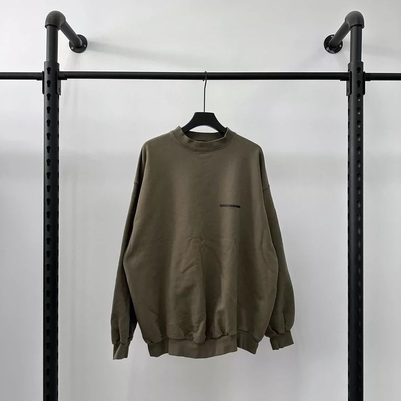 Balenciaga Balenciaga FW22 Strikethrough logo printed crewneck pullove Size US S / EU 44-46 / 1 - 1 Thumbnail