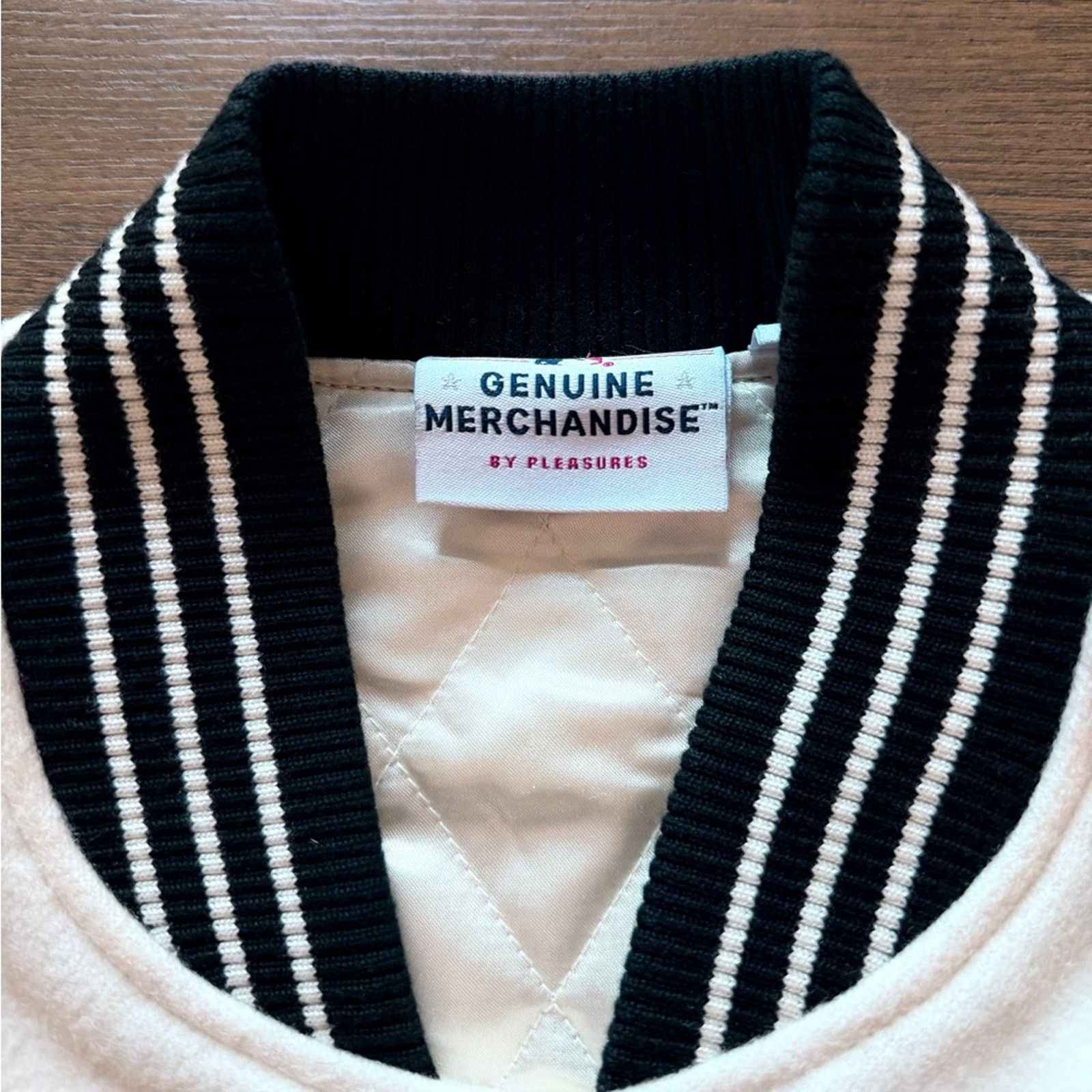 Pleasures PLEASURES White Los Angeles Dodgers Varsity Jacket M Size US M / EU 48-50 / 2 - 3 Thumbnail