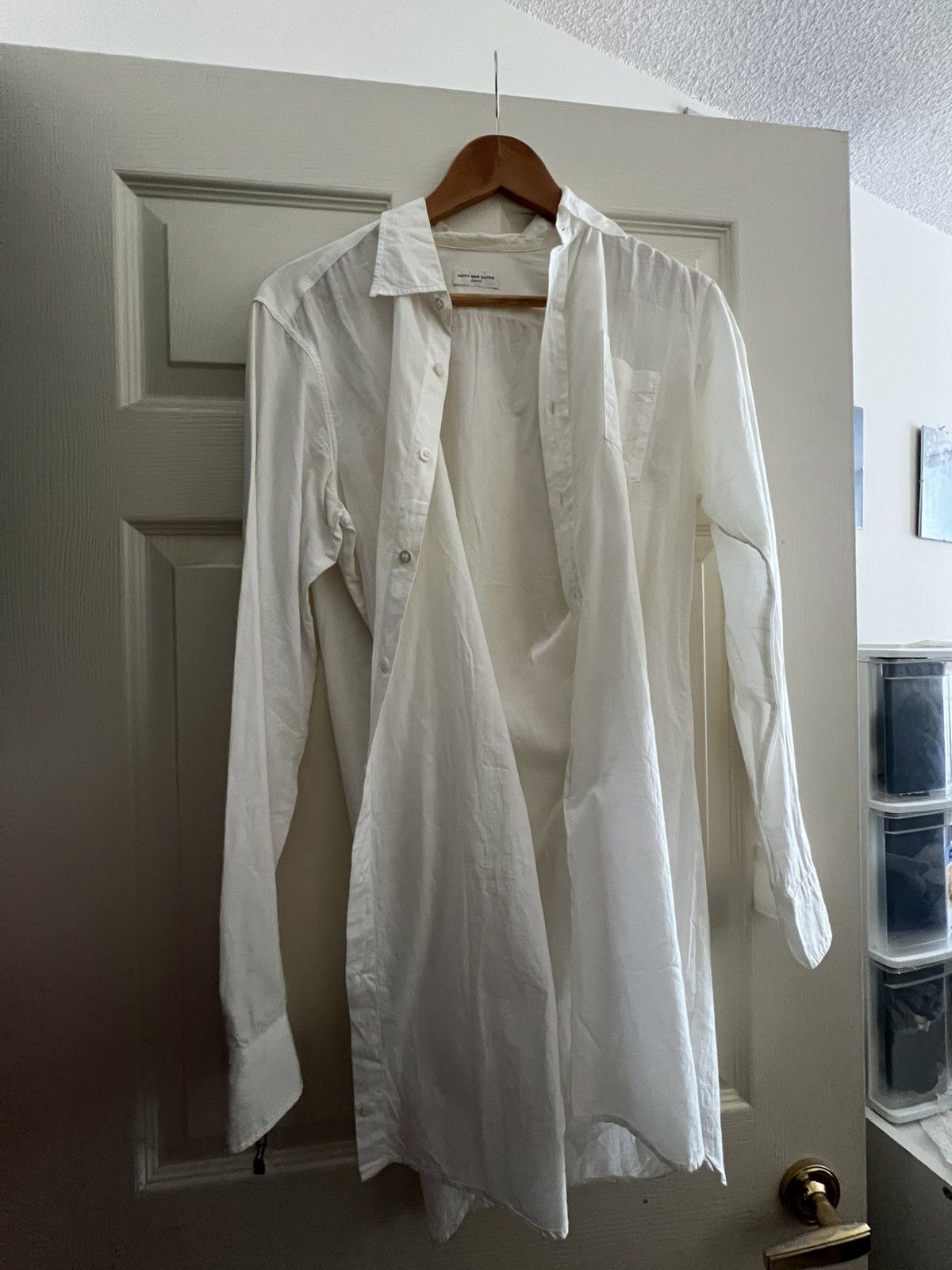 Dries Van Noten Dries white dress shirt Size US S / EU 44-46 / 1 - 1 Thumbnail