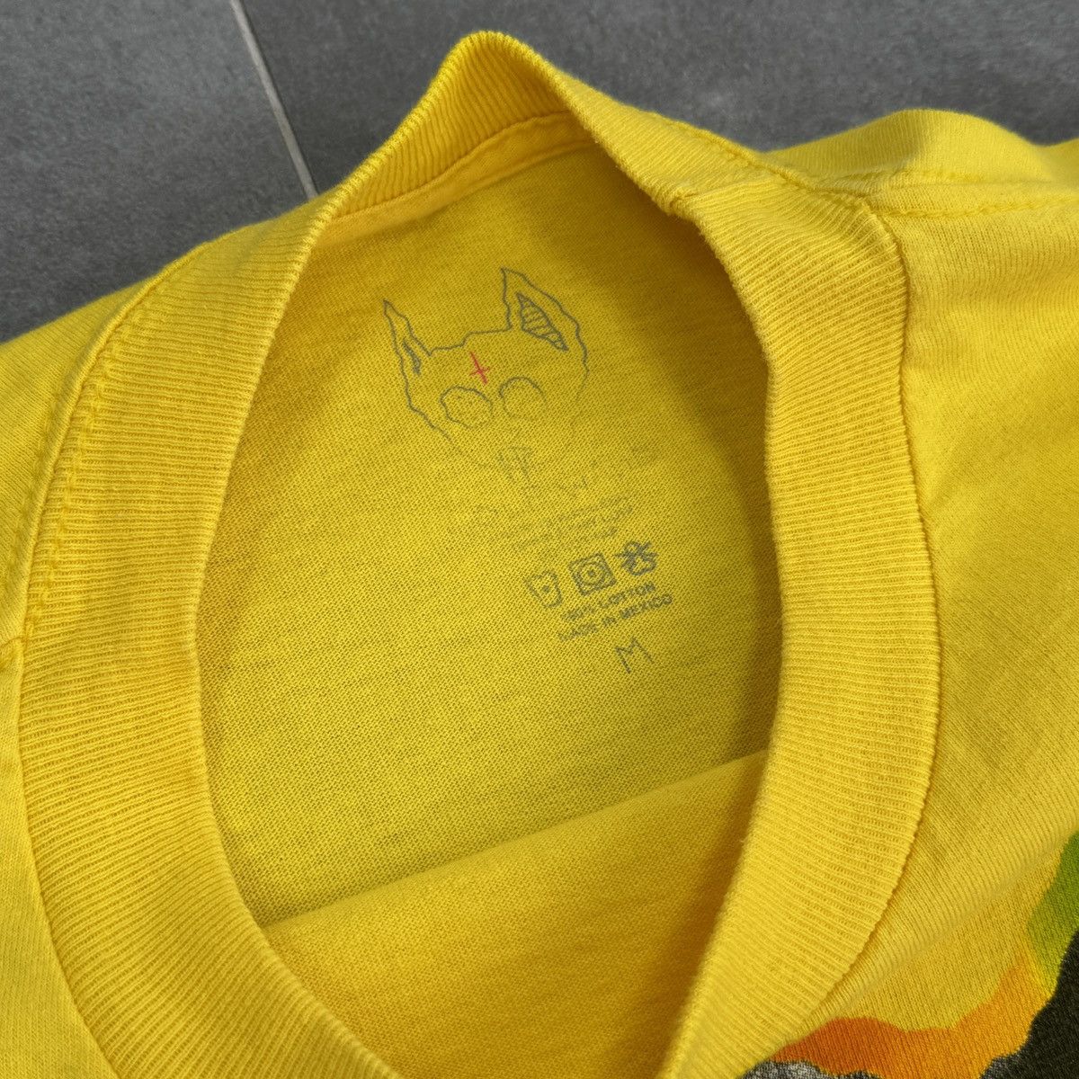 Tyler The Creator Tyler The Creator Golf Wang Y2K Men Yellow T-Shirt Size M Size US M / EU 48-50 / 2 - 8 Thumbnail