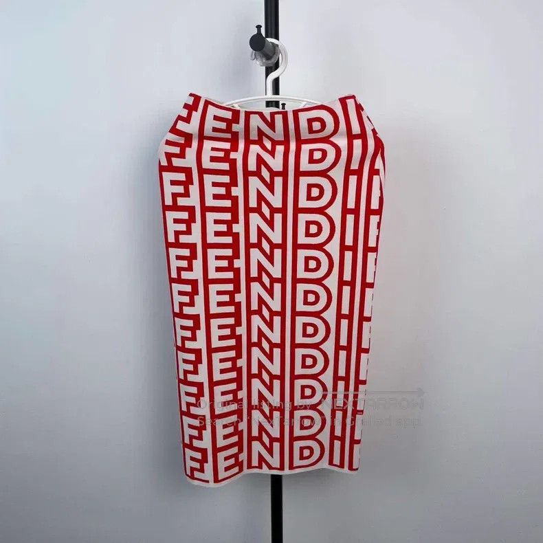 Fendi Monogrammed Skirt