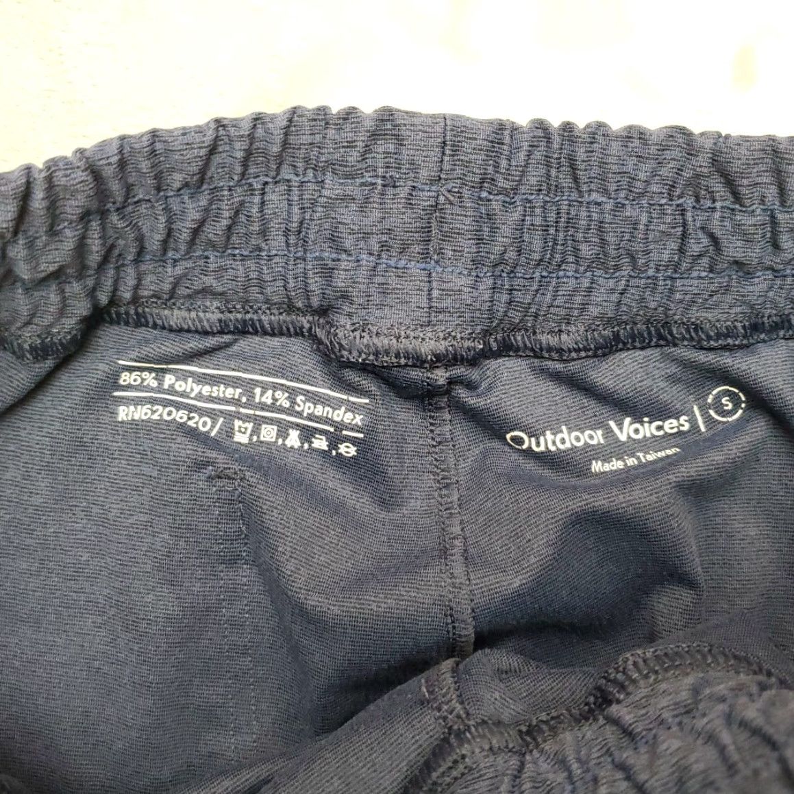 Outdoor Voices VINTAGE Outdoor Voices Sweat Pants Men S Blue Workout Stretch Elastic Waist Jogging Size US 29 - 6 Thumbnail