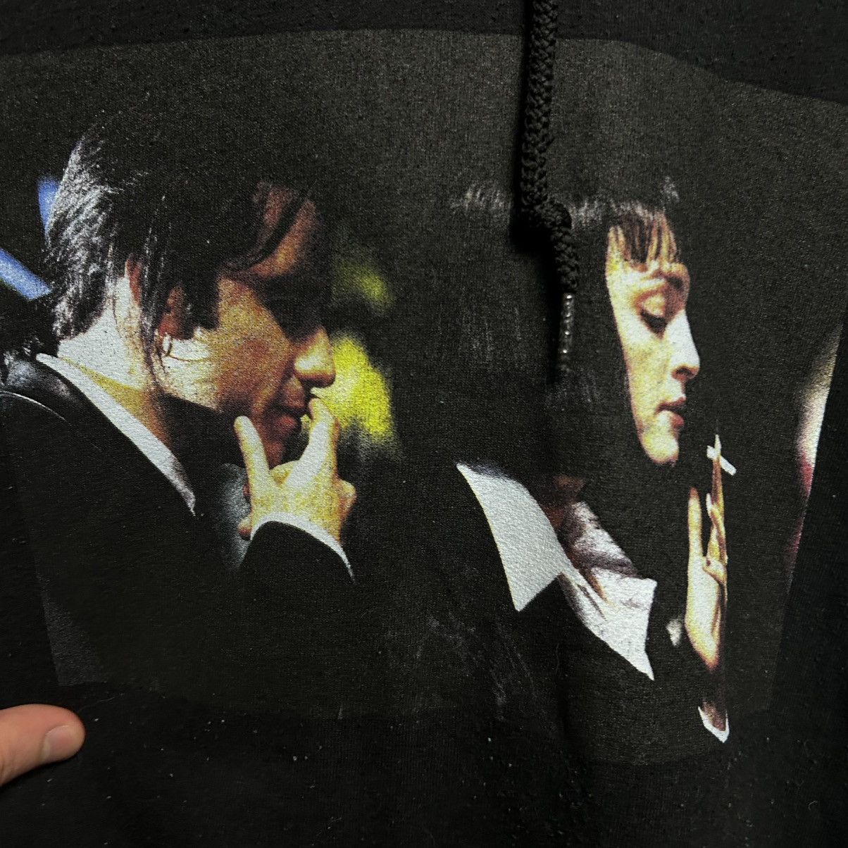 Cartoon Network Vintage Pulp Fiction Big Graphic Logo Movie hoodie size L Size US L / EU 52-54 / 3 - 3 Thumbnail
