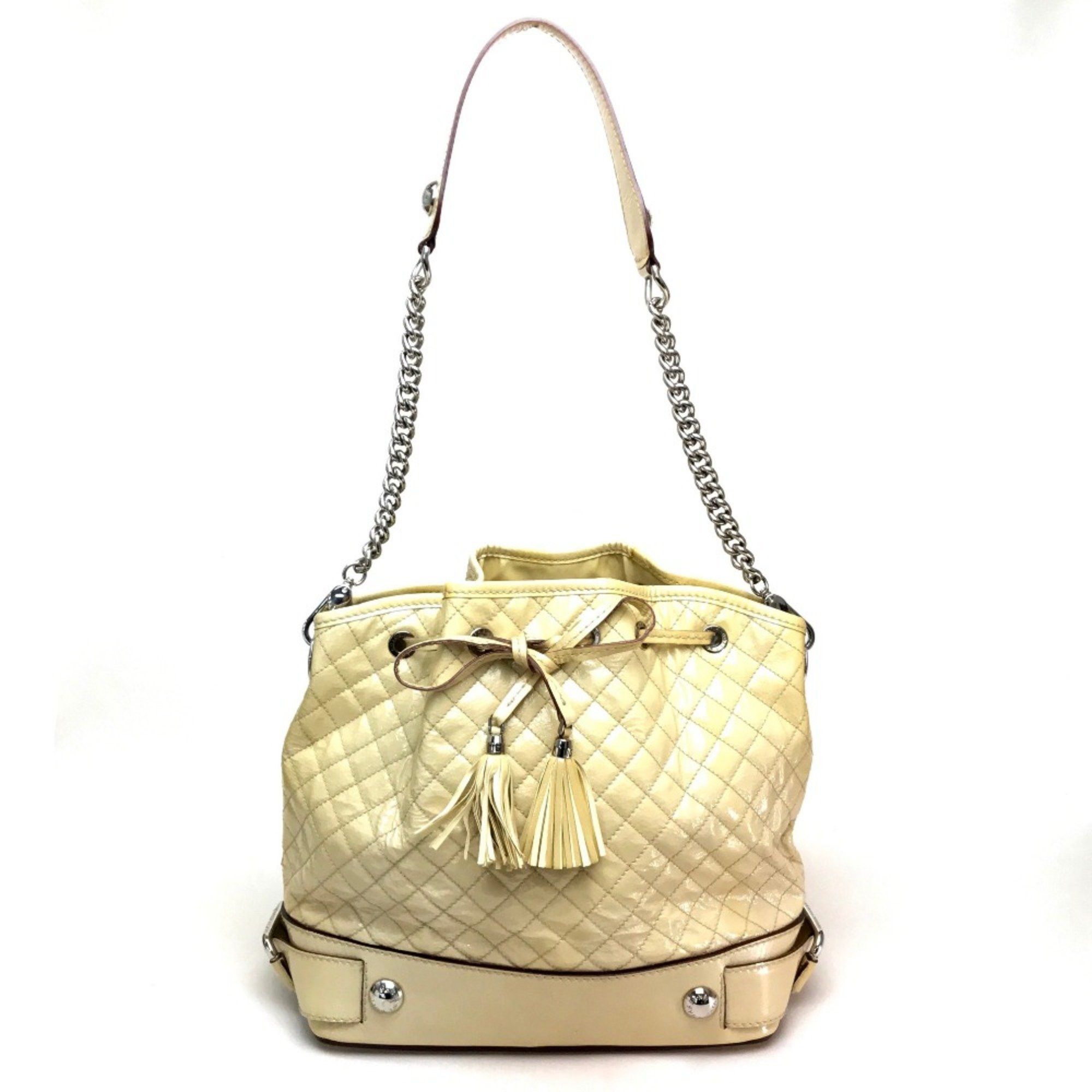 Dolce & Gabbana DOLCE&GABBANA Quilted Bag ChainShoulder Bag Shoulder Bag Beige Size ONE SIZE - 1 Thumbnail