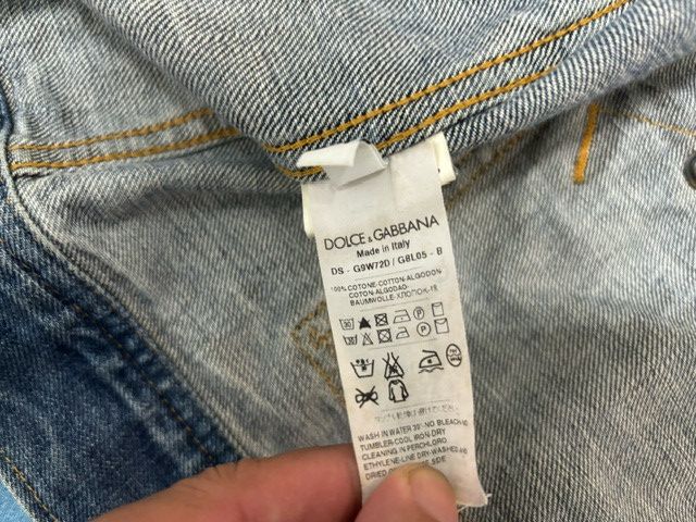Dolce & Gabbana Dolce and gabbana denim jacket Size US XL / EU 56 / 4 - 5 Thumbnail
