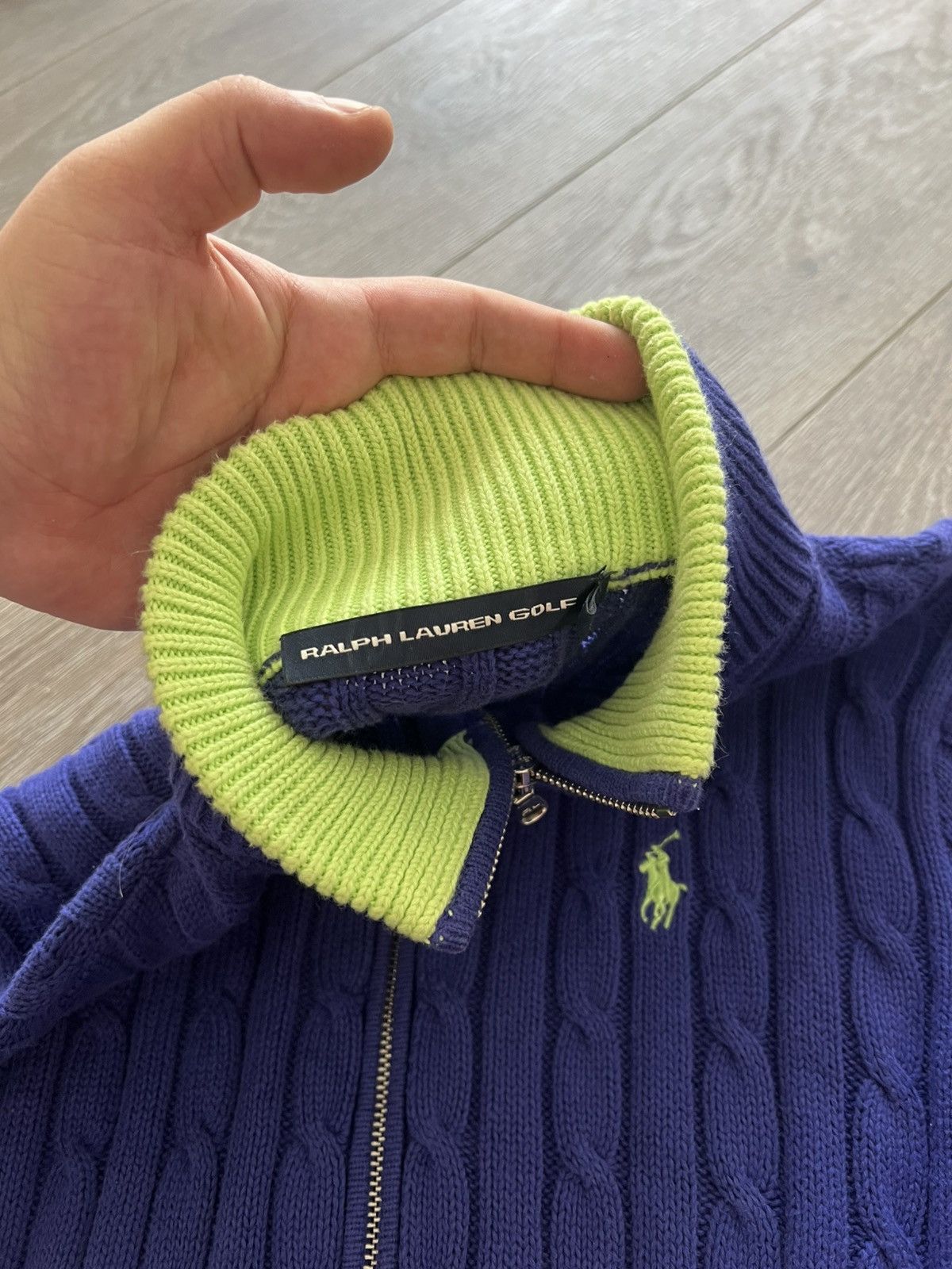Polo Ralph Lauren Vintage Polo Ralph Lauren Knit Sweater Size L / US 10 / IT 46 - 7 Thumbnail