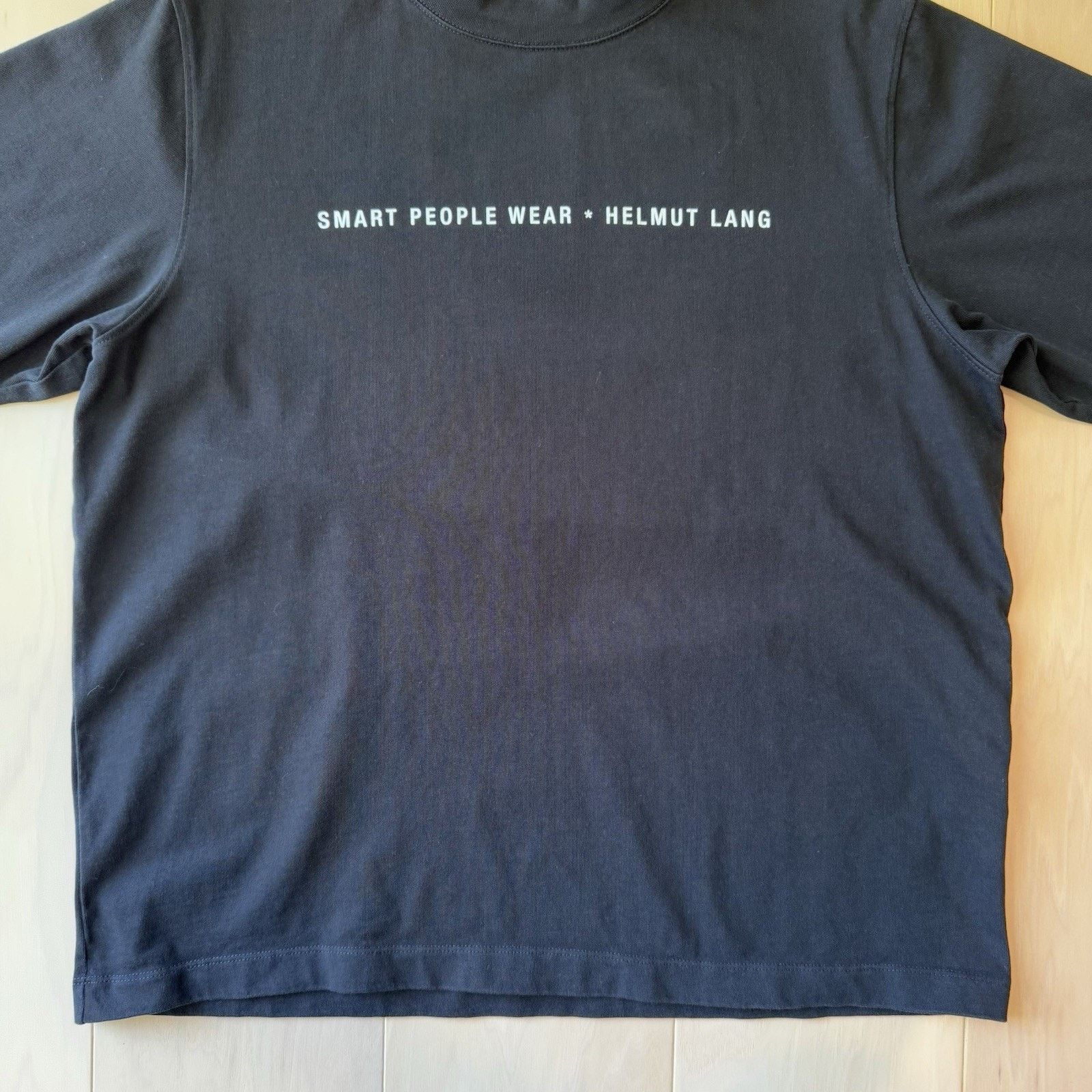 Helmut Lang Helmut Lang Shirt Medium Black Smart People Wear Casual Size US M / EU 48-50 / 2 - 4 Thumbnail
