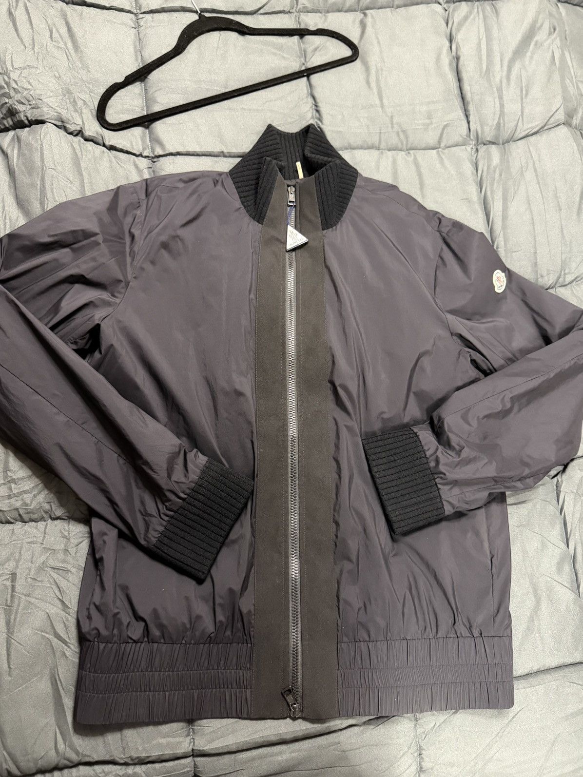 Moncler Moncler Black Bomber EXCLUSIVE Size US L / EU 52-54 / 3 - 2 Thumbnail