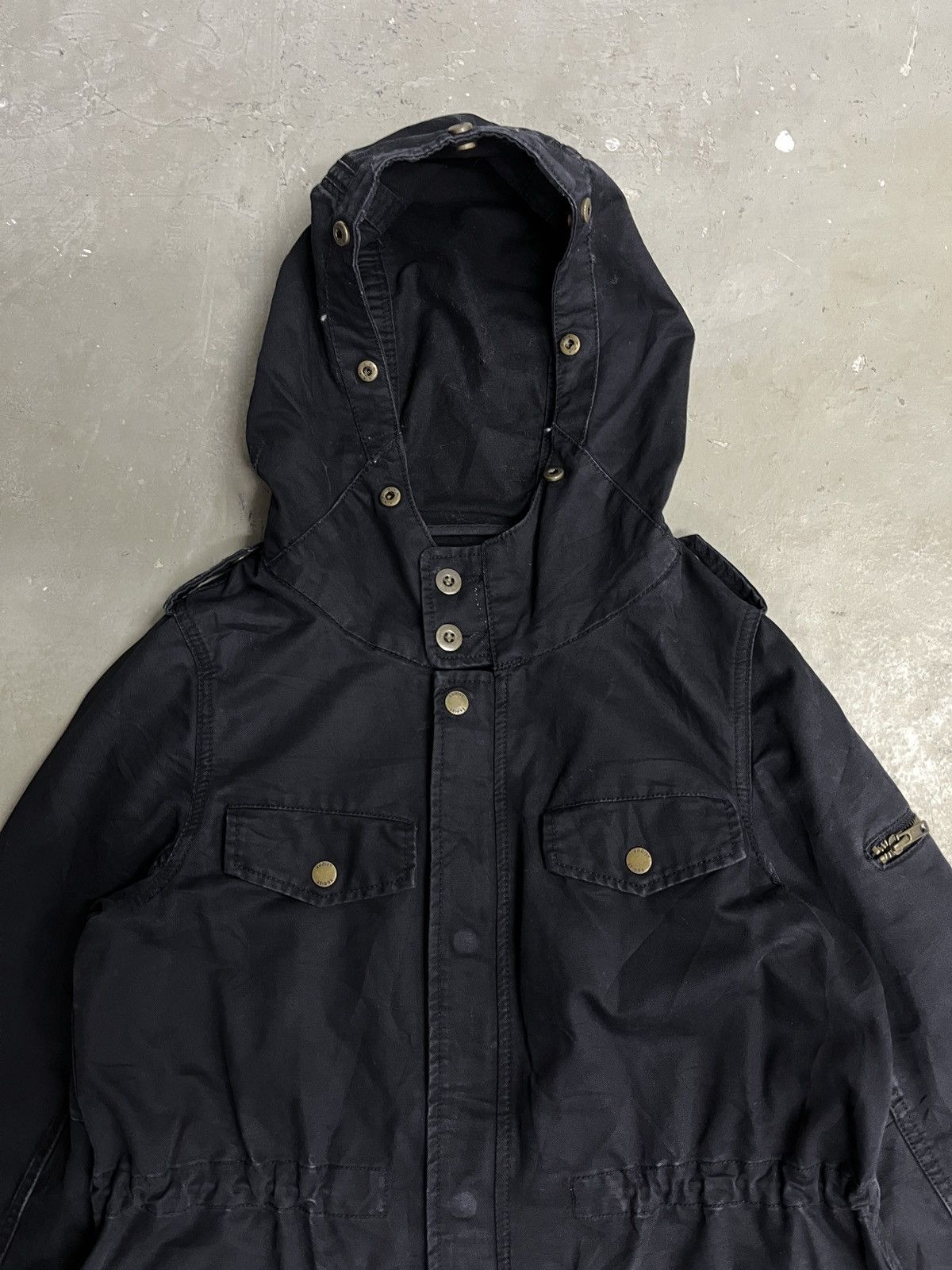 If Six Was Nine × Japanese Brand × Le Grande Bleu (L.G.B.) Egoist Punk Bondage Seditionaries Avant Garde Parka Jacket Size US S / EU 44-46 / 1 - 3 Thumbnail