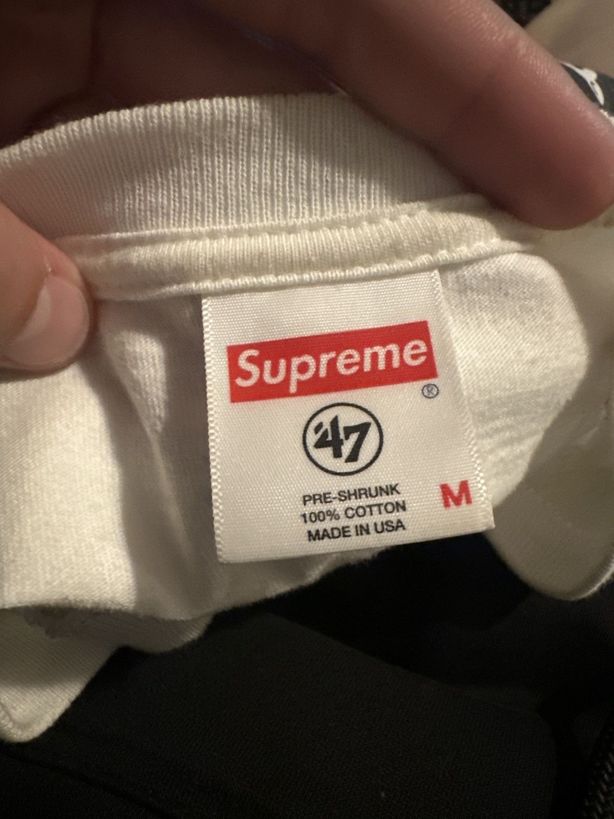 47 Brand × NFL × Supreme Supreme x NFL x ‘47 Raiders T-shirt Size US M / EU 48-50 / 2 - 3 Thumbnail