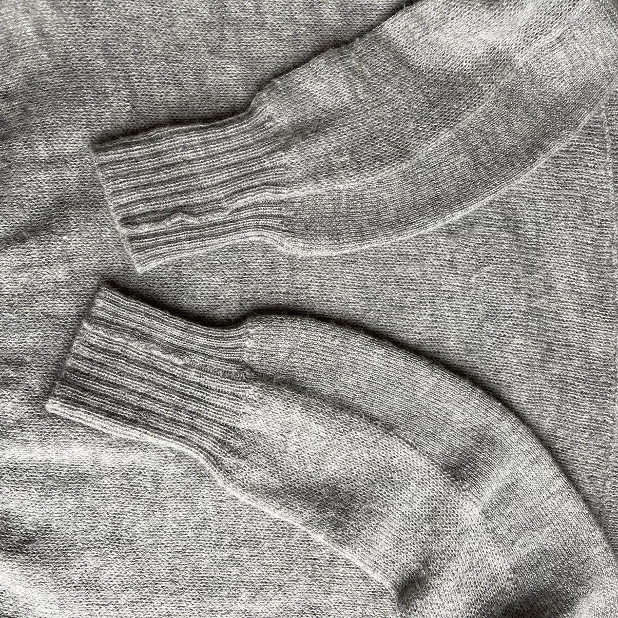 Maison Margiela FW2014 Split Knit Curve Alpaca/Wool Sweater Size US L / EU 52-54 / 3 - 7 Thumbnail