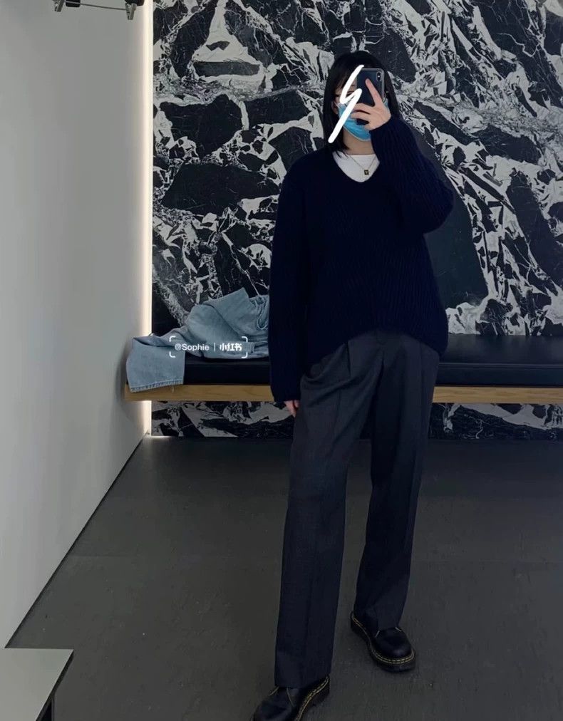 Celine Celine 21 FW oversized wool board pants 2501-Nextarrow Size US 44 / EU 60 - 9 Thumbnail